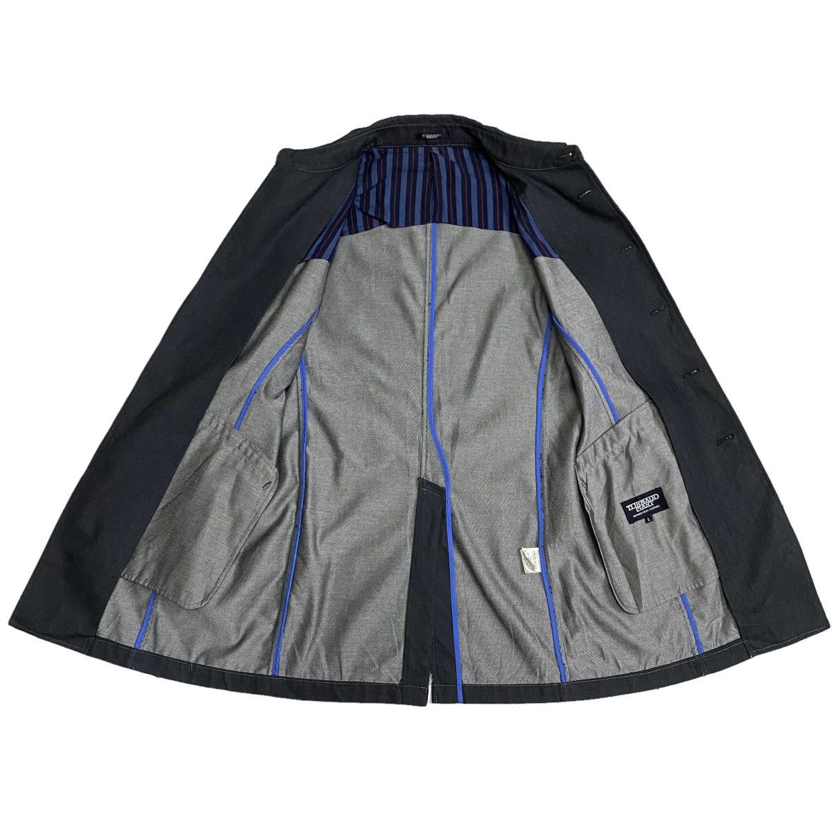 Japanese Brand × Tornado Mart Tornado Mart denim longcoat jacket Size US M / EU 48-50 / 2 - 8 Thumbnail