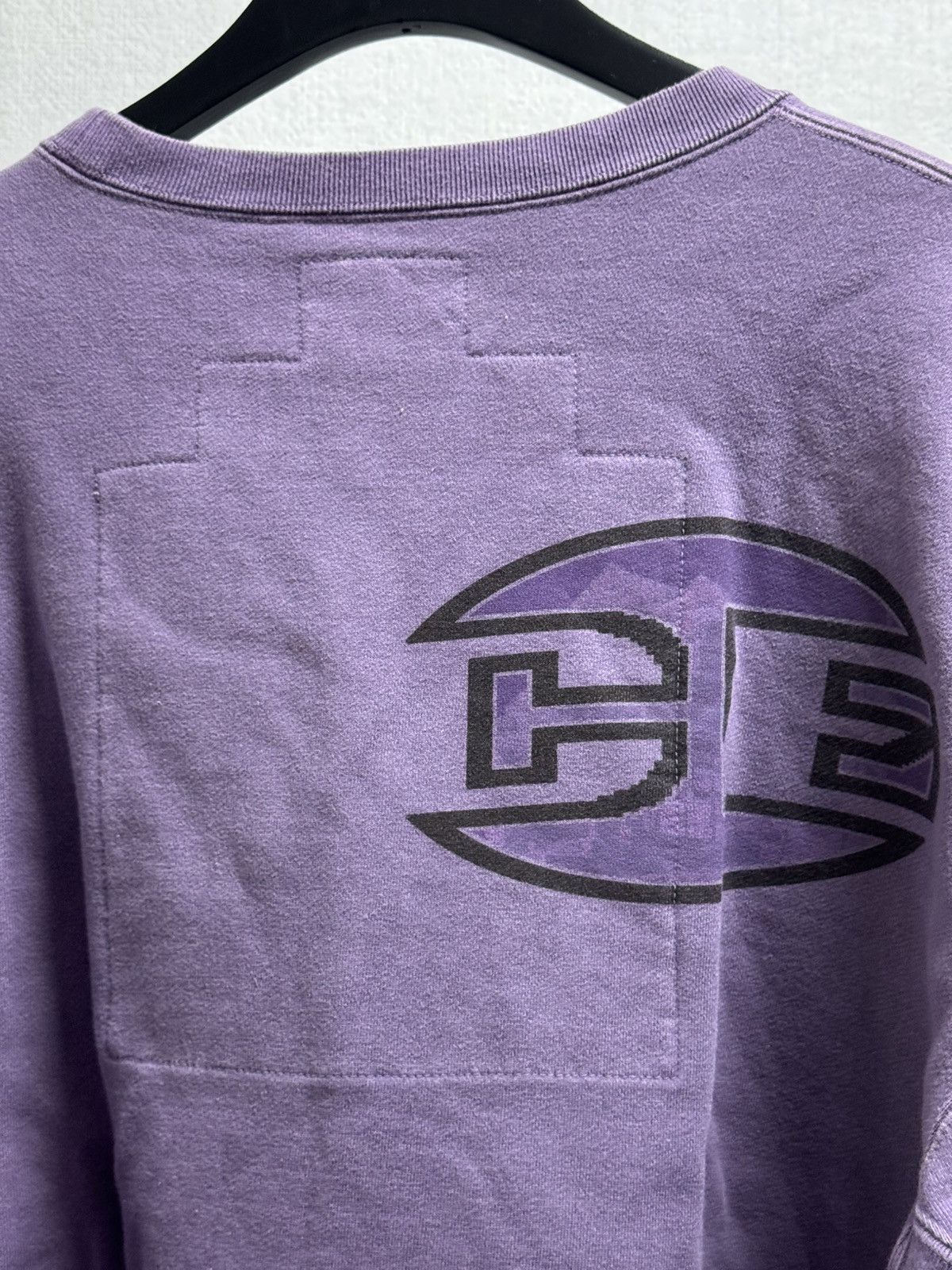 Cav Empt Cav Empt Overdyed Purple Sweatshirt Size US XL / EU 56 / 4 - 4 Thumbnail