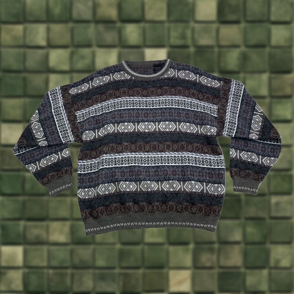 Vintage VINTAGE Geometric Grand... Size US L / EU 52-54 / 3 - 1 Thumbnail