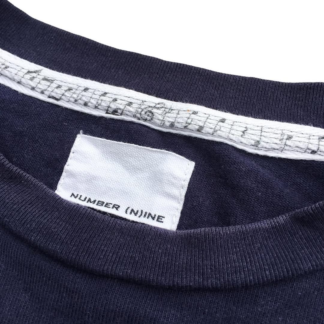 Japanese Brand × Number (N)ine Number (N)ine Indigo Blank Shirt Size US L / EU 52-54 / 3 - 2 Thumbnail