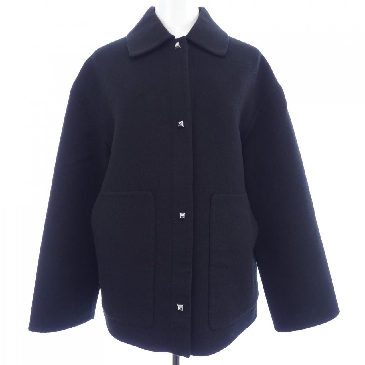Hermes Hermes Hermes Medor Cashmere Jacket Textile Outerwear DUTY FREE for USA Size ONE SIZE - 1 Thumbnail