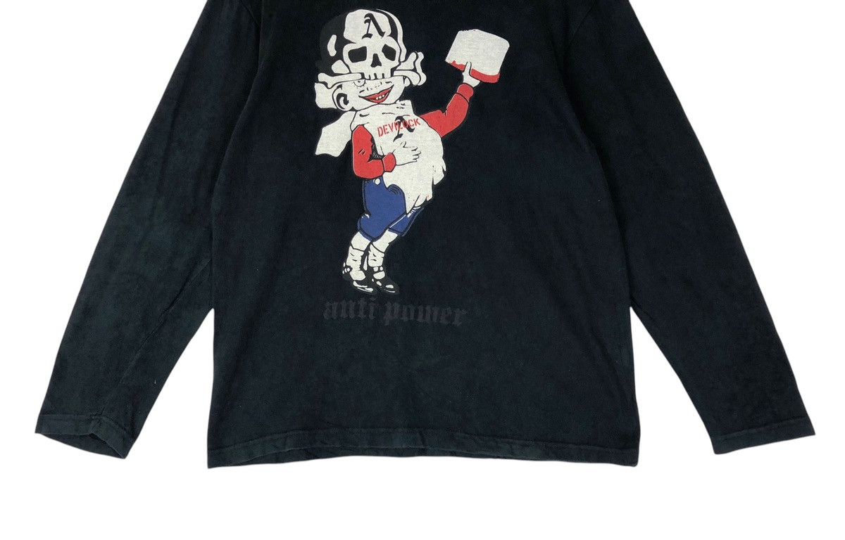 Devilock × Hysteric Glamour × Japanese Brand Devilock Anti Power Longsleeve T shirt Size US M / EU 48-50 / 2 - 4 Thumbnail