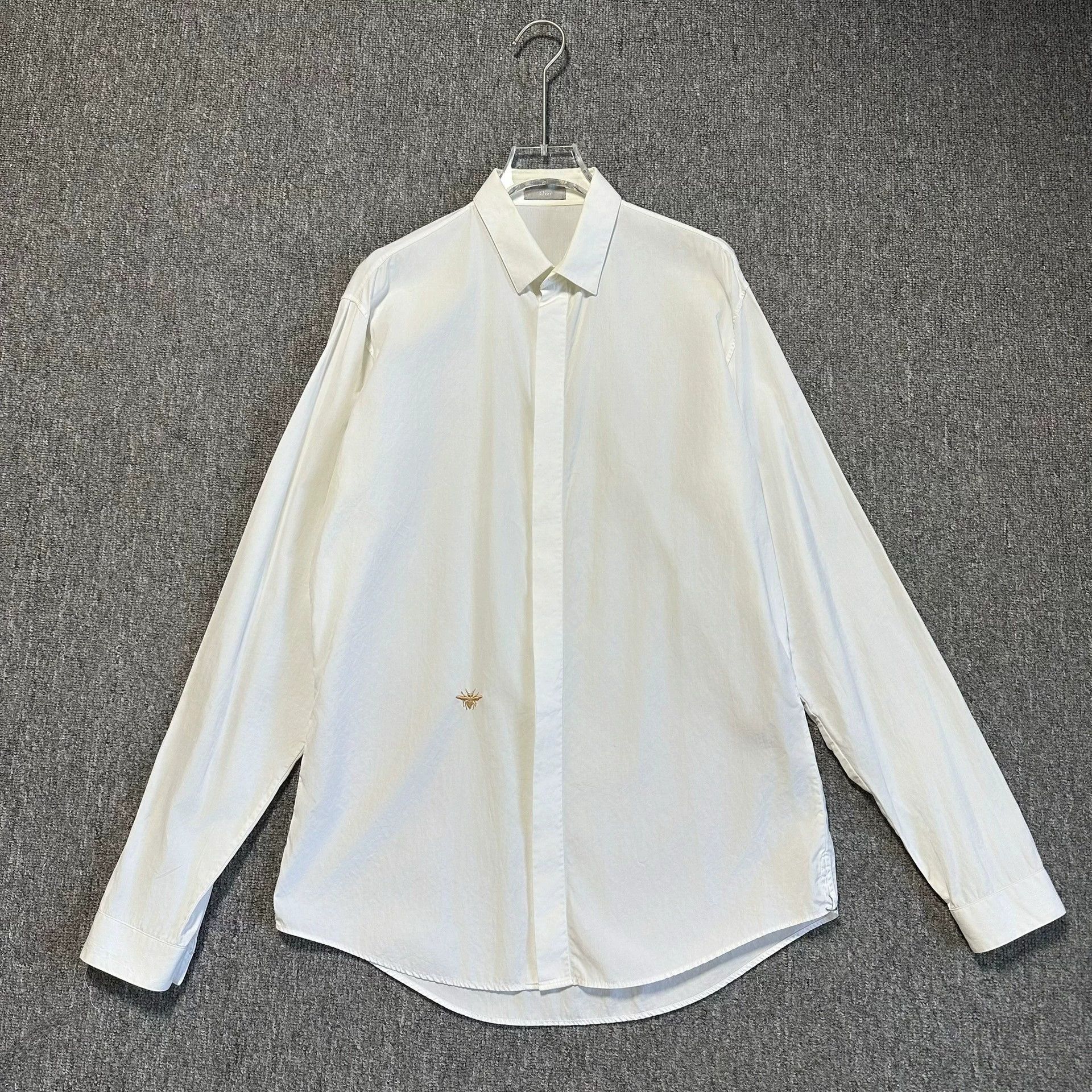 Dior Dior Bee Embroidered Long Sleeve Shirt Size US M / EU 48-50 / 2 - 1 Thumbnail