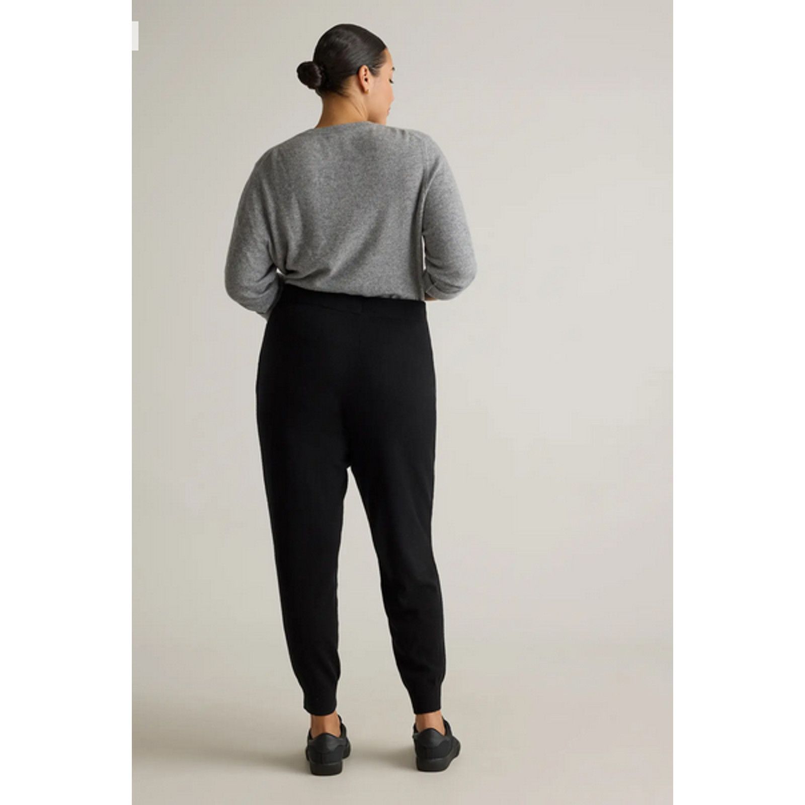 Quince Quince Mongolian Cashmere Sweatpants Navy S NWT Size 34" / US 12 / IT 48 - 2 Thumbnail