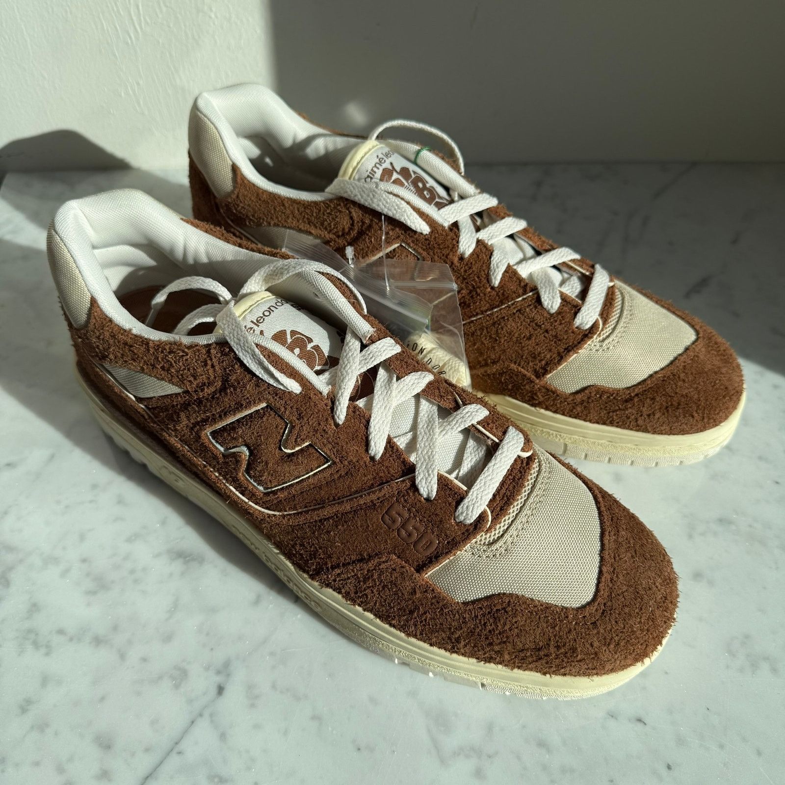 New Balance New Balance x Aimé Leon Dore 550 Brown Suede Sneakers Size US 10.5 / EU 43-44 - 1 Thumbnail