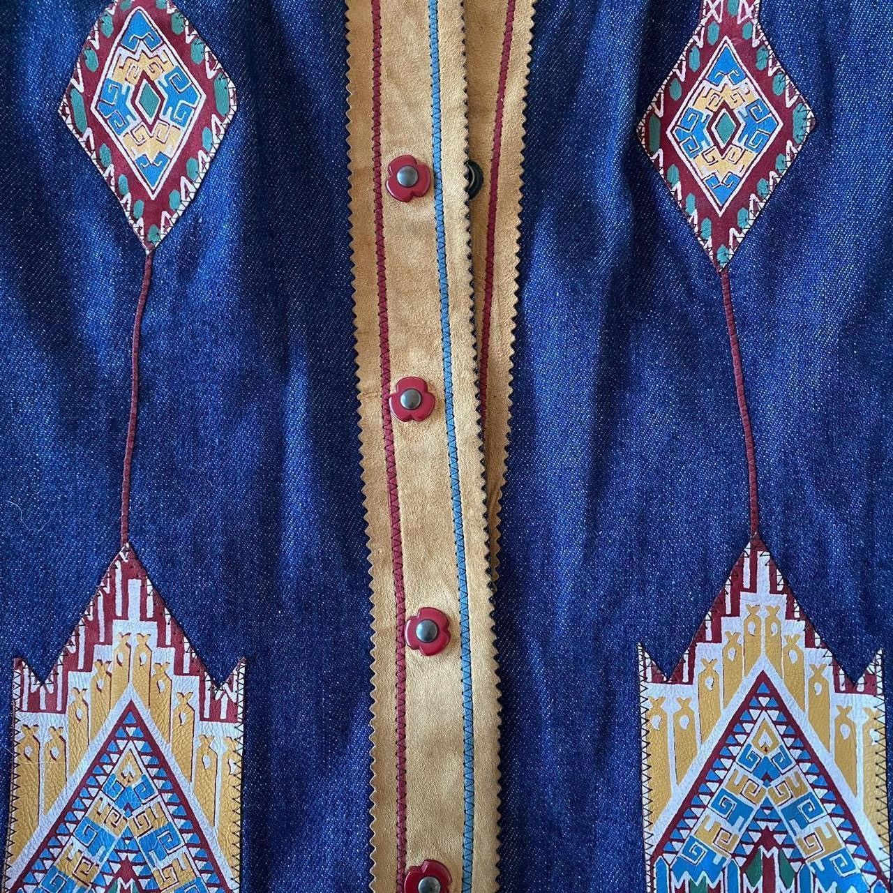 Roberto Cavalli 70s vintage Roberto Cavalli Americana style denim vest Size S / US 4 / IT 40 - 4 Thumbnail