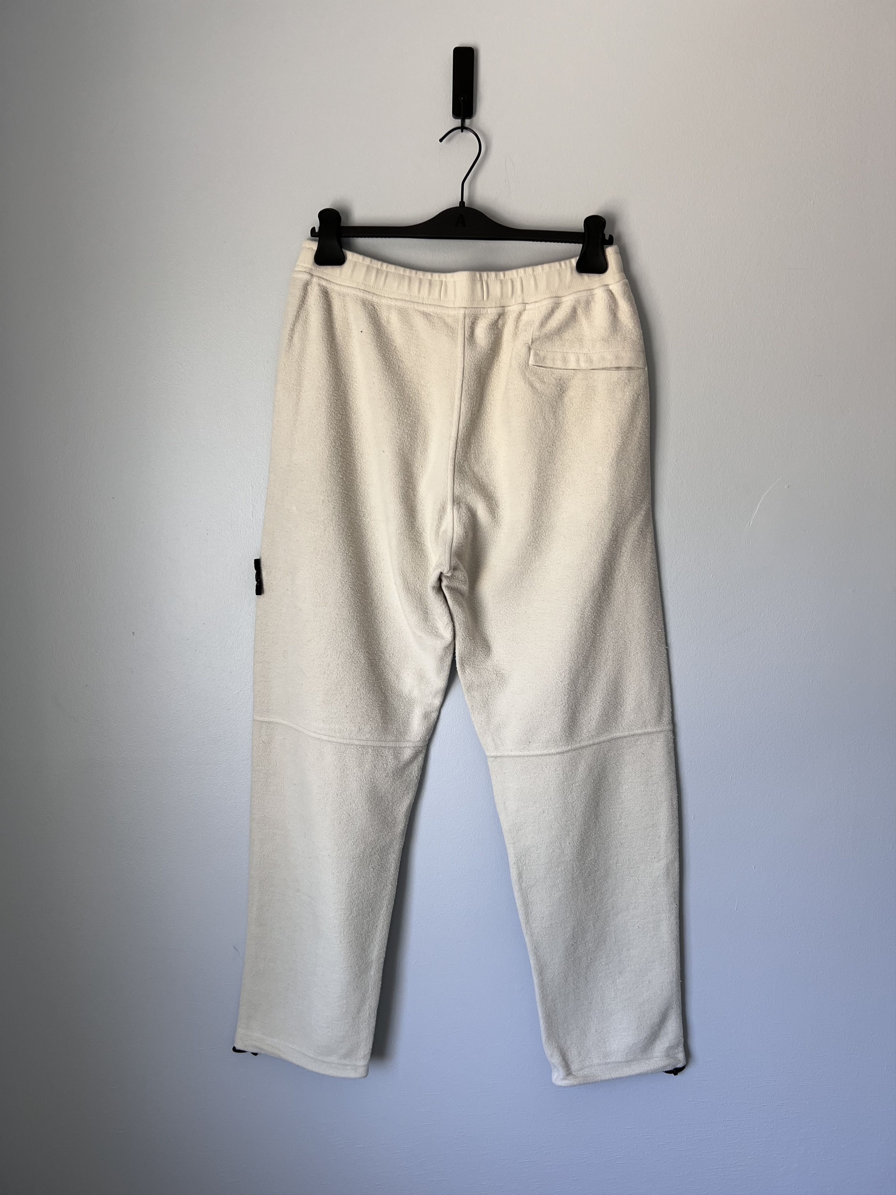 Stone Island Stone Island Fleece Sweatpants in Plaster White 791560854 Size US 32 / EU 48 - 5 Thumbnail