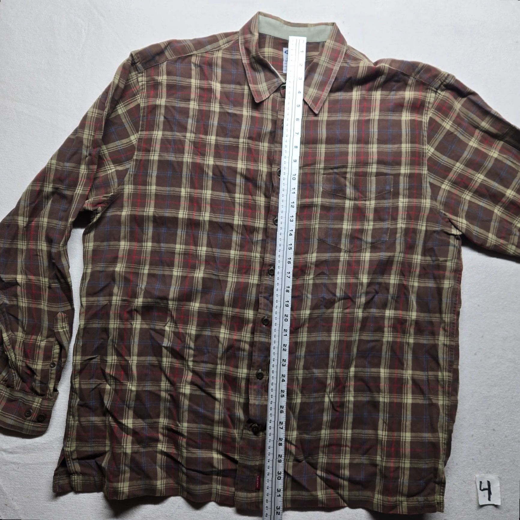 Old Navy VINTAGE Old Navy Shirt (Button-Up) Plaid Brown 2XL Adult Men Regular Size 2XL Brown Plaid Casual Classic Dad 90s? Size US XXL / EU 58 / 5 - 5 Thumbnail