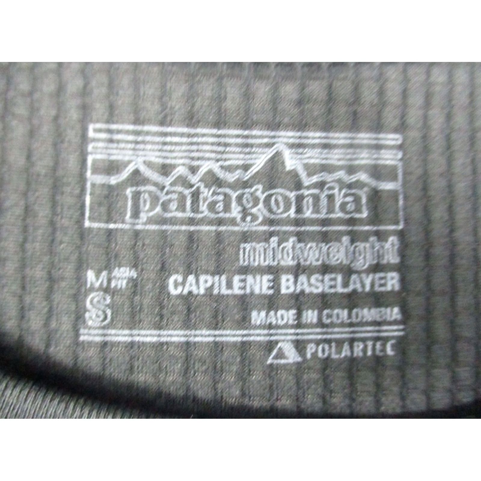 Patagonia Patagonia Capilene Pullover Baselayer Shirt Small Black Polartec Mens Size US S / EU 44-46 / 1 - 2 Thumbnail