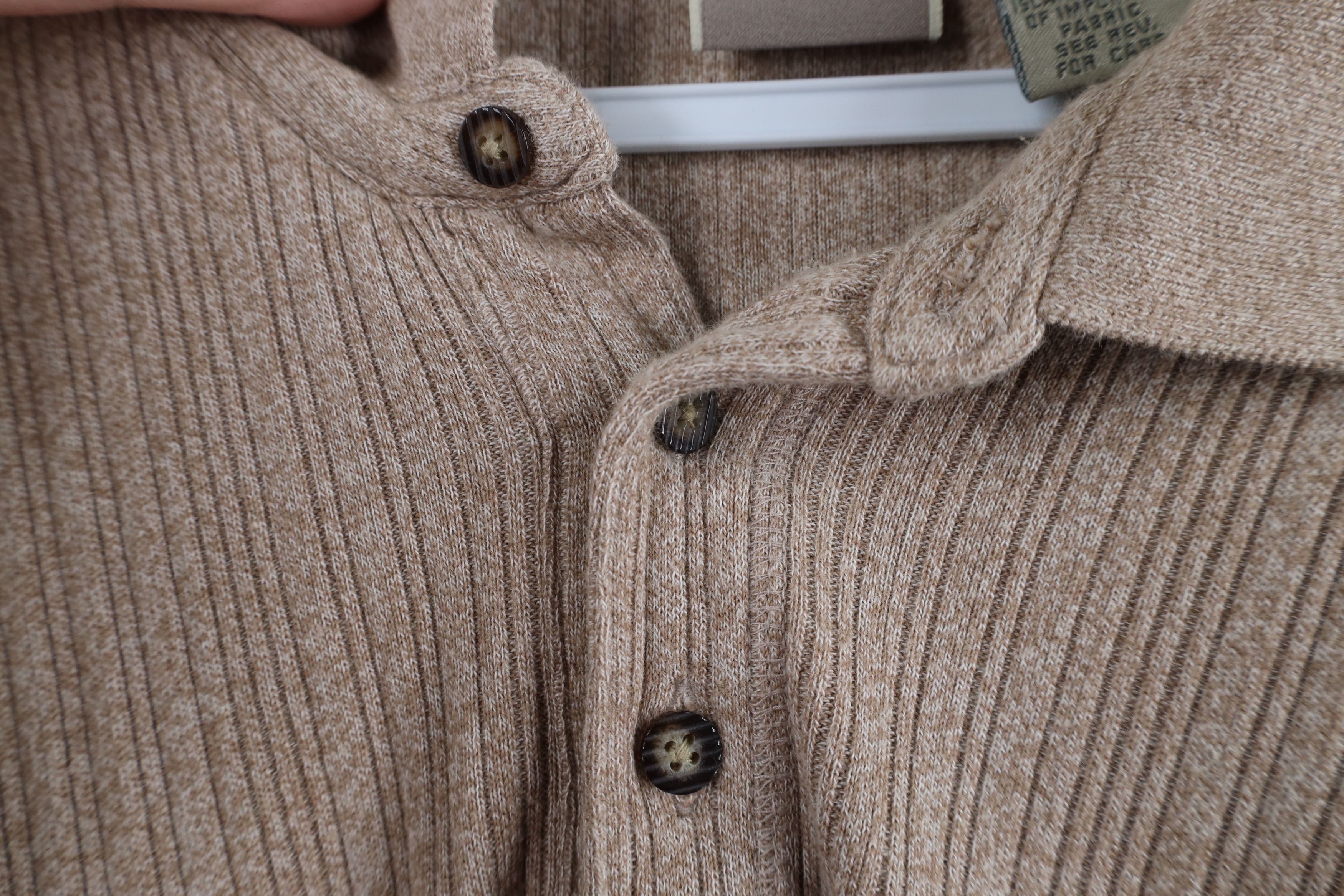 Vintage Vintage 90s Streetwear Knit Long Sleeve Rugby Polo Shirt Size US XL / EU 56 / 4 - 5 Thumbnail