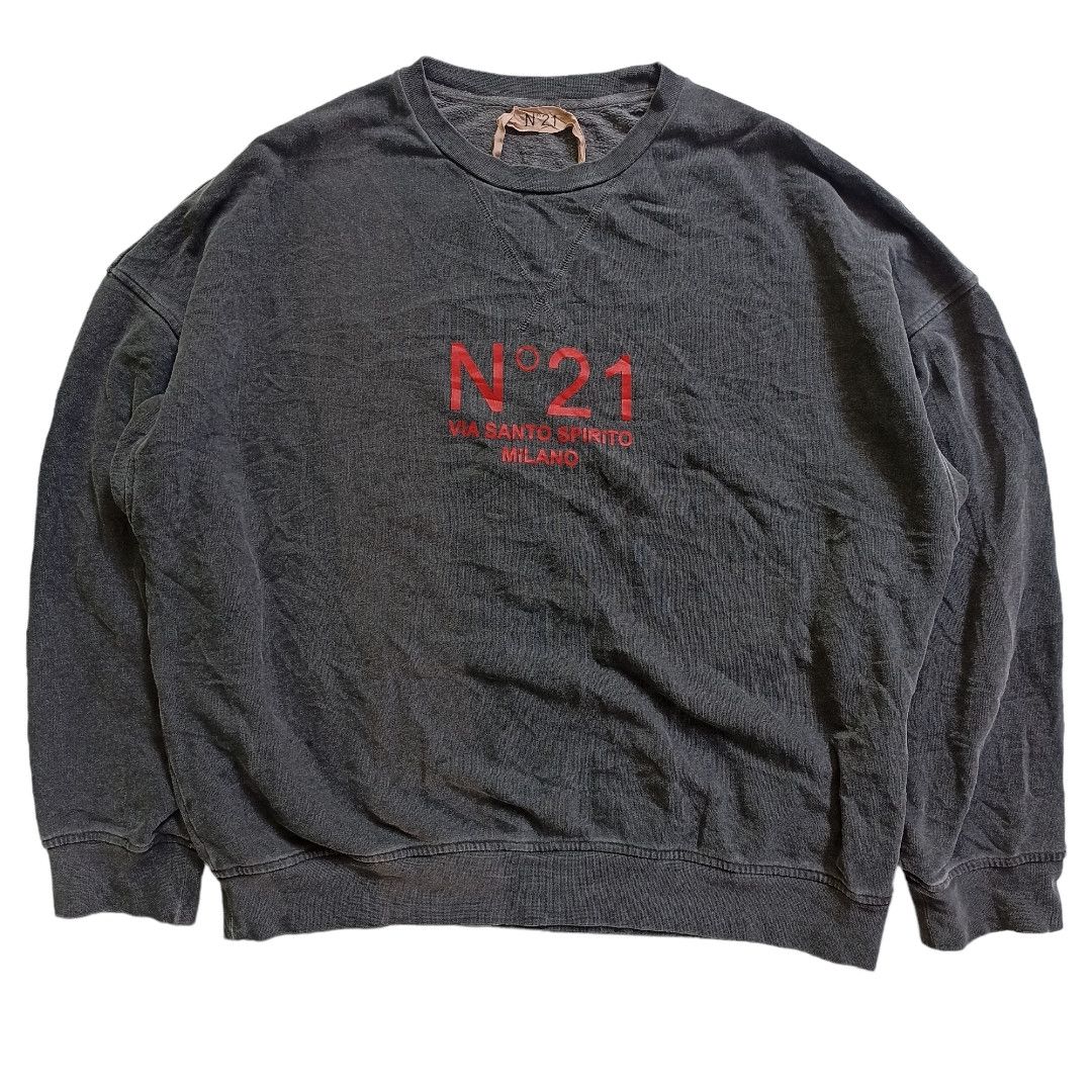 N21 × No. 21 N21 Numero Nuvento Sweatshirt Size US L / EU 52-54 / 3 - 1 Thumbnail
