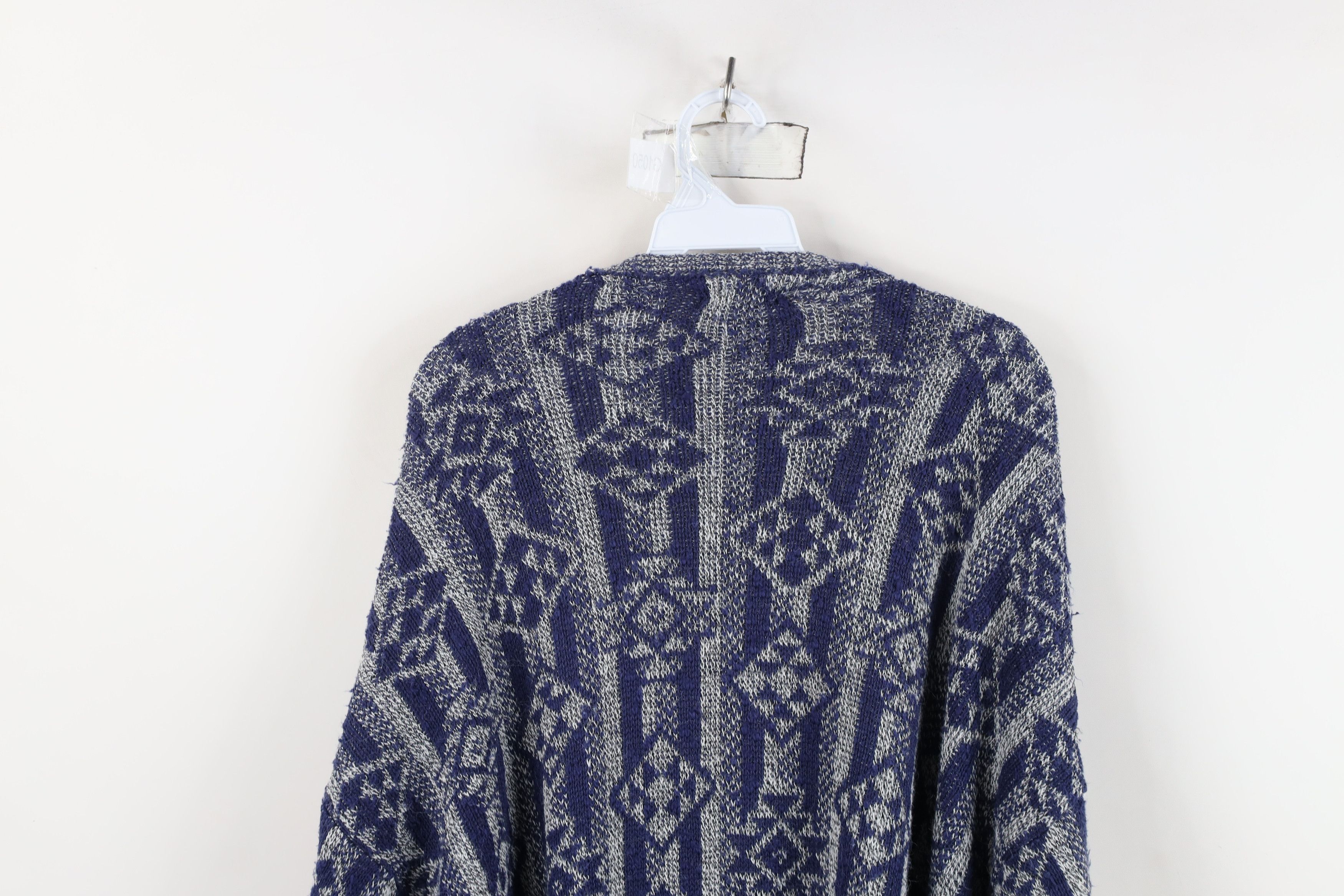 Vintage Vintage 90s Coogi Style Ed Bassmaster Knit Cardigan Sweater Size US M / EU 48-50 / 2 - 8 Thumbnail