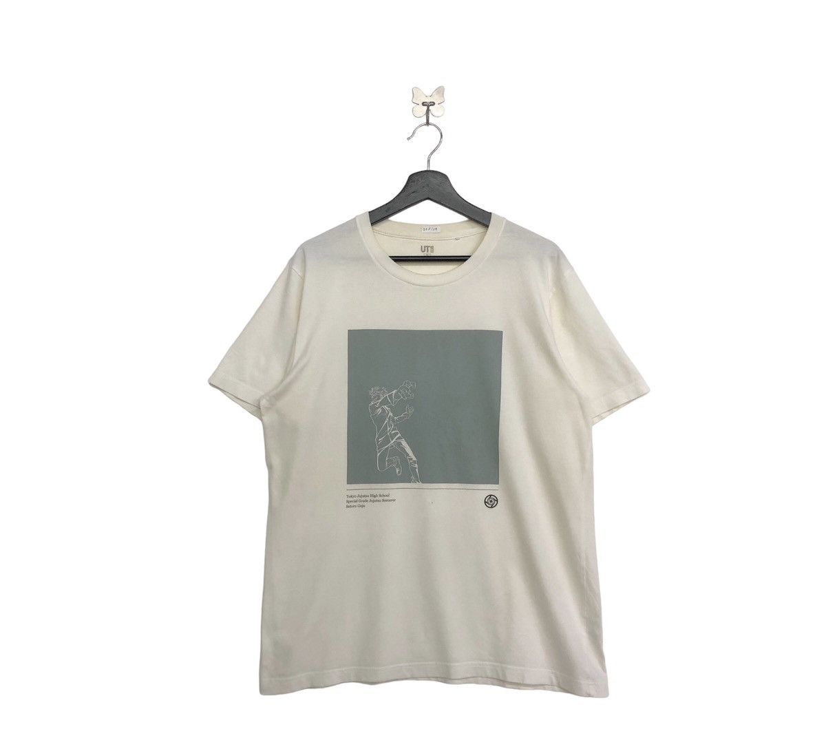 Anime Uniqlo X Jujutsu Kaisen Anime Gojo Satoru Tshirt Size US XL / EU 56 / 4 - 1 Thumbnail