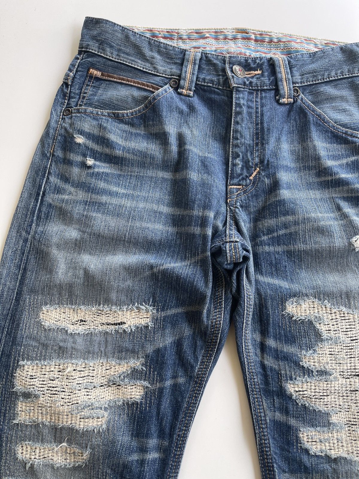 Edwin Vintage Edwin Distressed Denim Size US 32 / EU 48 - 5 Thumbnail