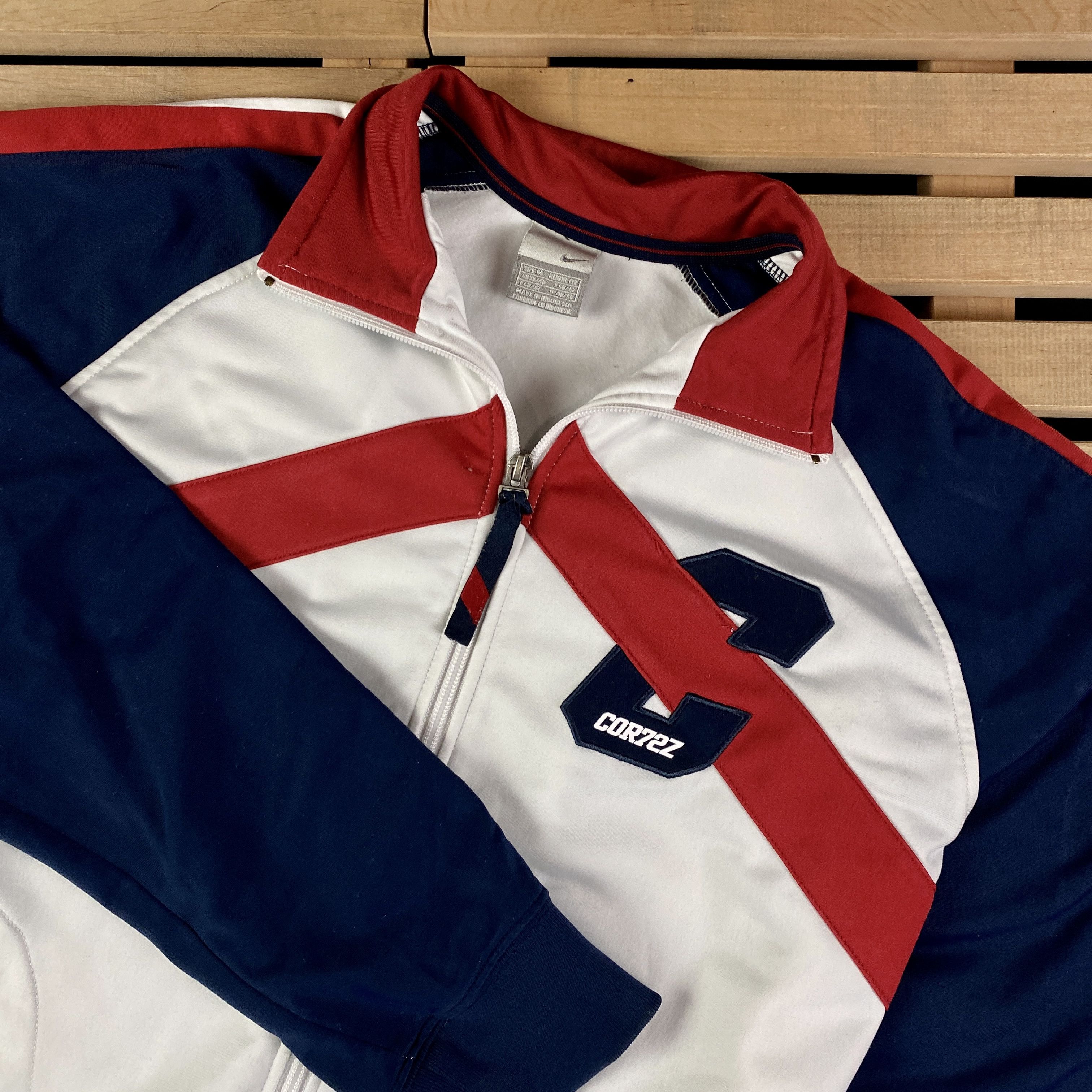 Nike × Vintage Mens Vintage Tracksuit Nike Size M Polyester Size US M / EU 48-50 / 2 - 2 Thumbnail