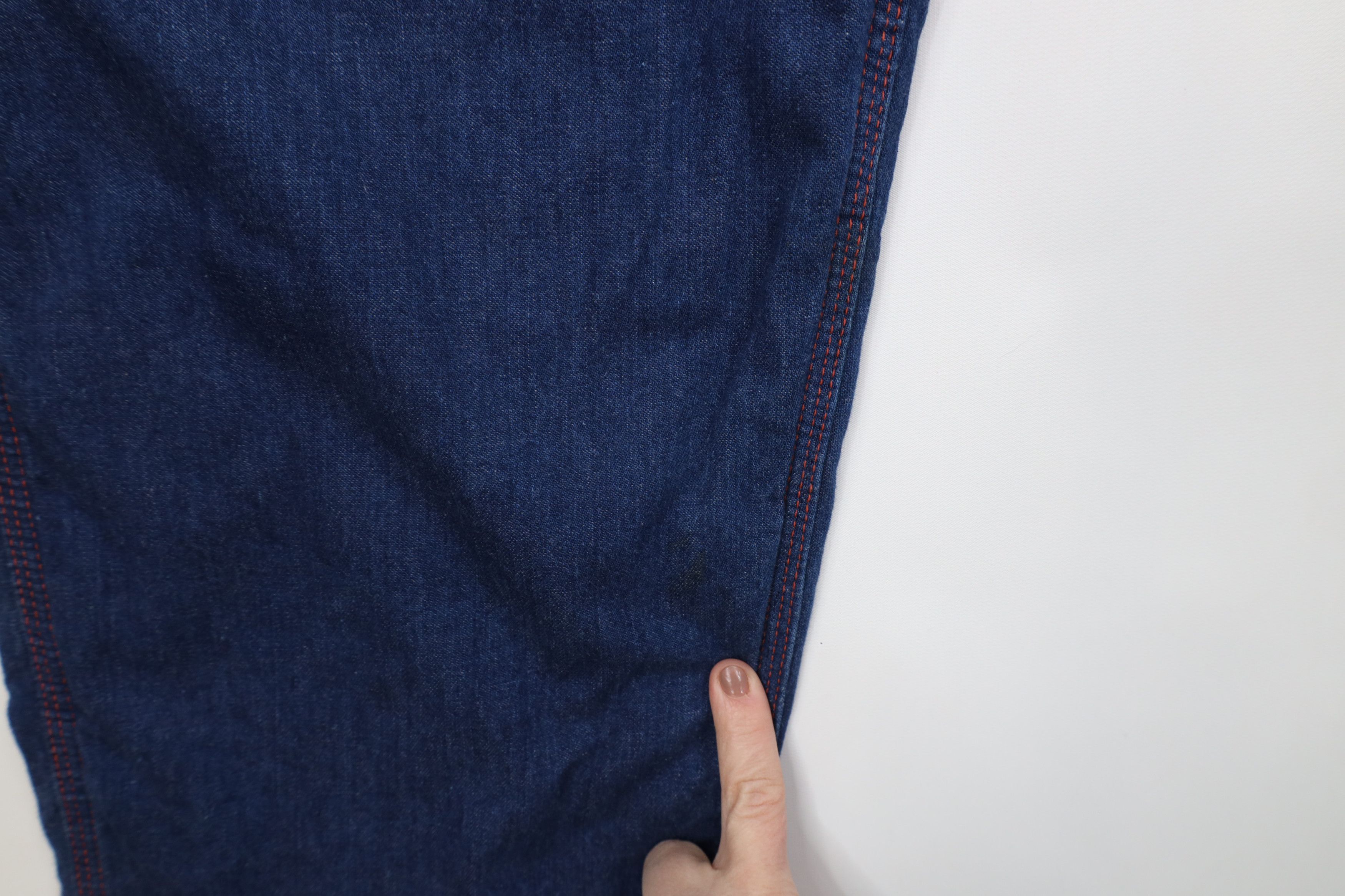 Vintage Vintage 70s Streetwear Insulated Wide Leg Dungaree Jeans US Size US 42 / EU 58 - 6 Thumbnail