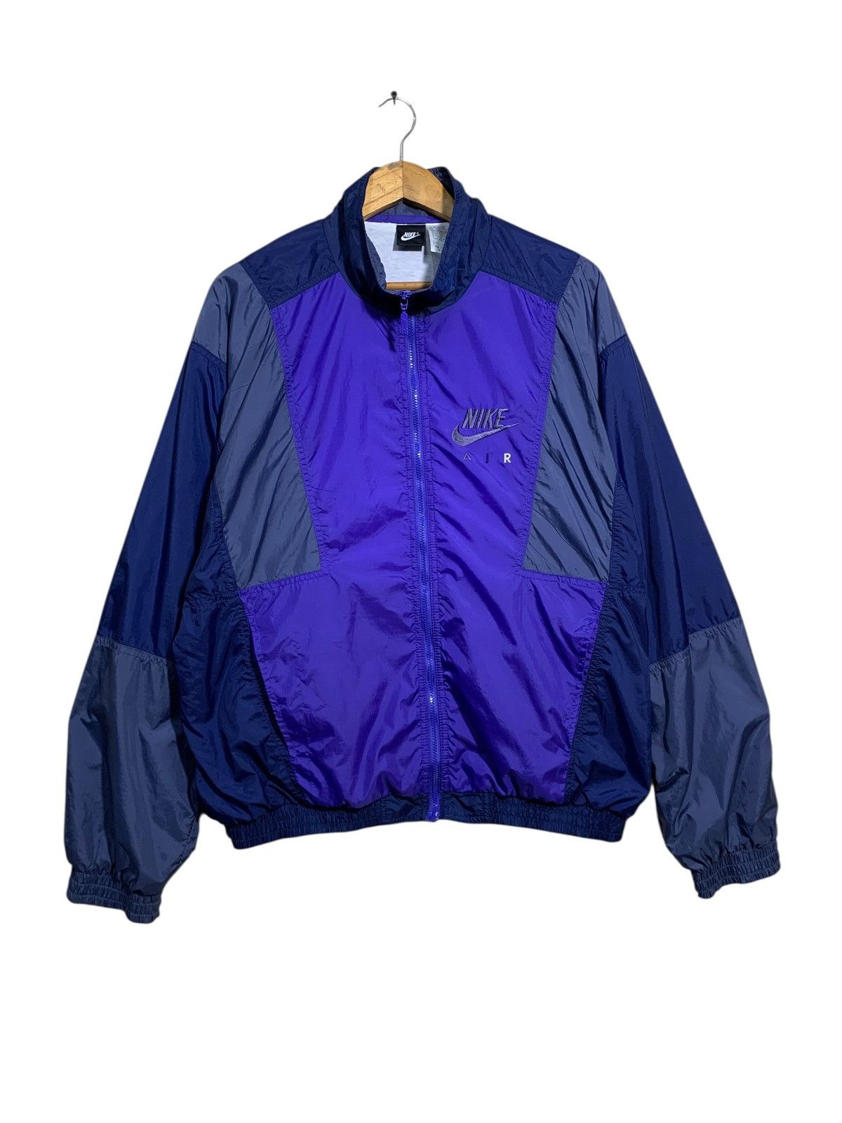 Nike × Vintage 🔥VTG 90S NIKE AIR NYLON JACKETS Size US L / EU 52-54 / 3 - 1 Thumbnail
