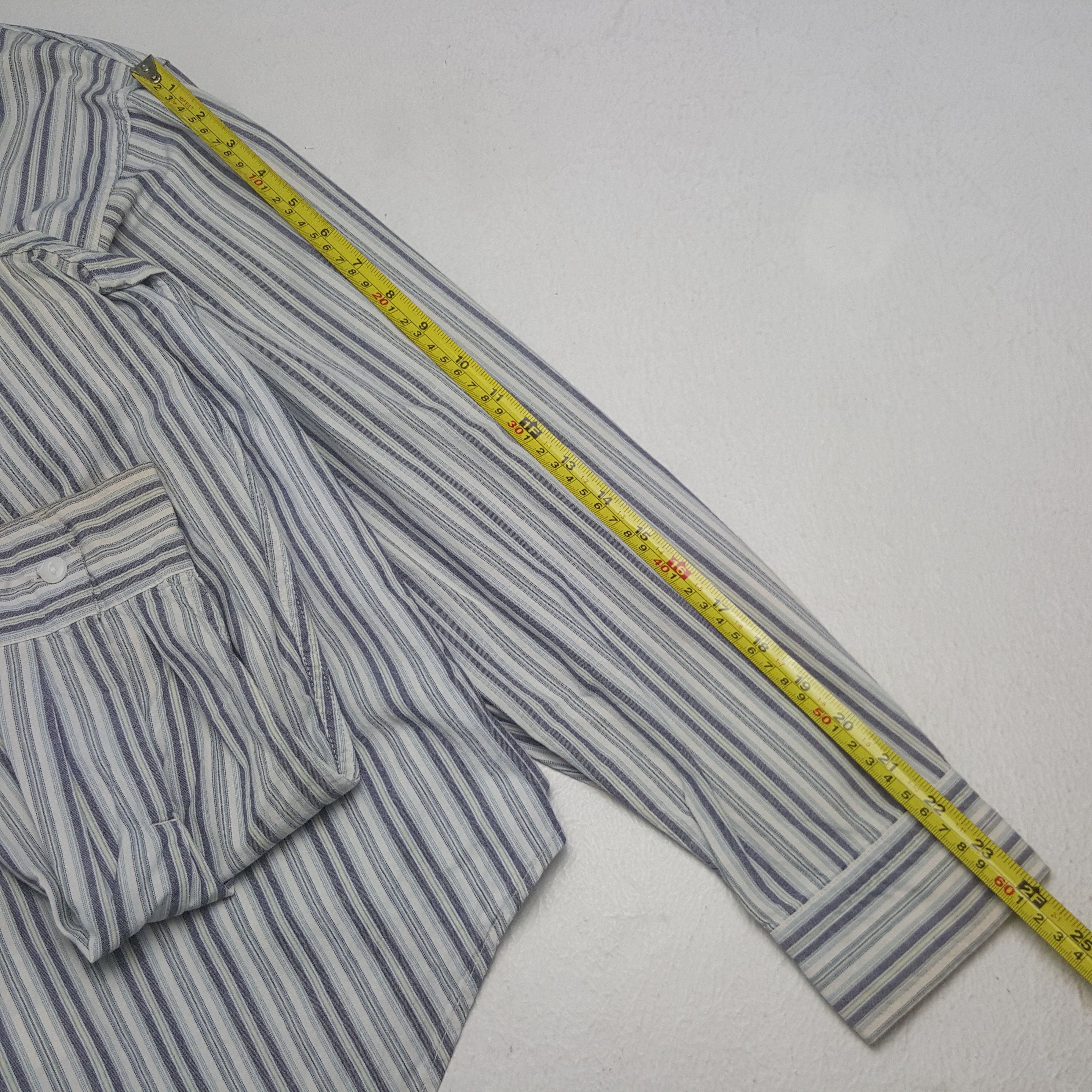 Sugar Cane Vintage Sugar Cane Japanese Stripes Shirt Button Up C299N26 Size US L / EU 52-54 / 3 - 6 Thumbnail
