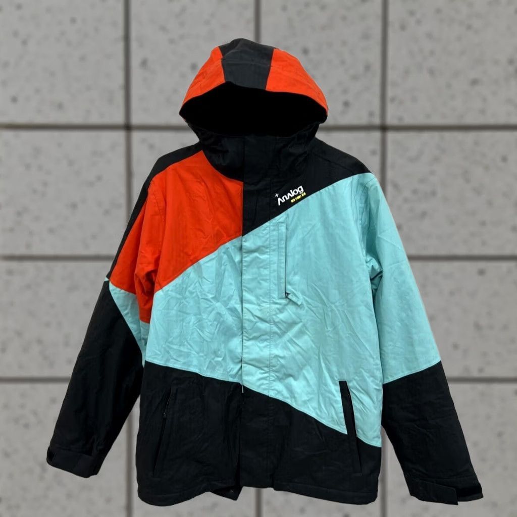 Burton Burton Analog Gamma Jacket Men Size S Skiing Multicolor Nylon Outer Shell Lining Polyester Logo 90s Theme Jacket Mens Size US S / EU 44-46 / 1 - 1 Thumbnail