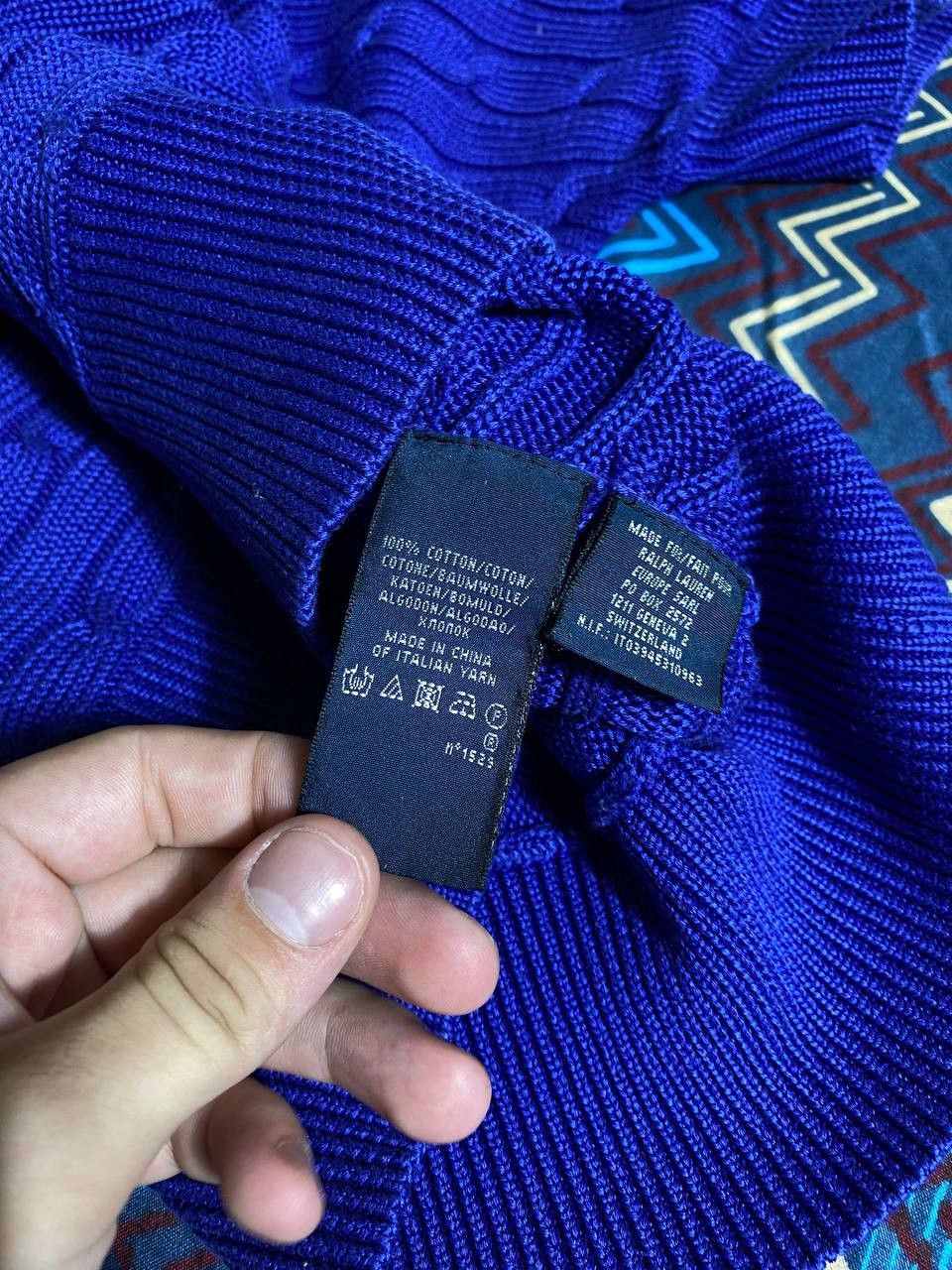 Ralph Lauren vintage streetwear Crop Tops blue Ralph Lauren Size M / US 6-8 / IT 42-44 - 4 Thumbnail