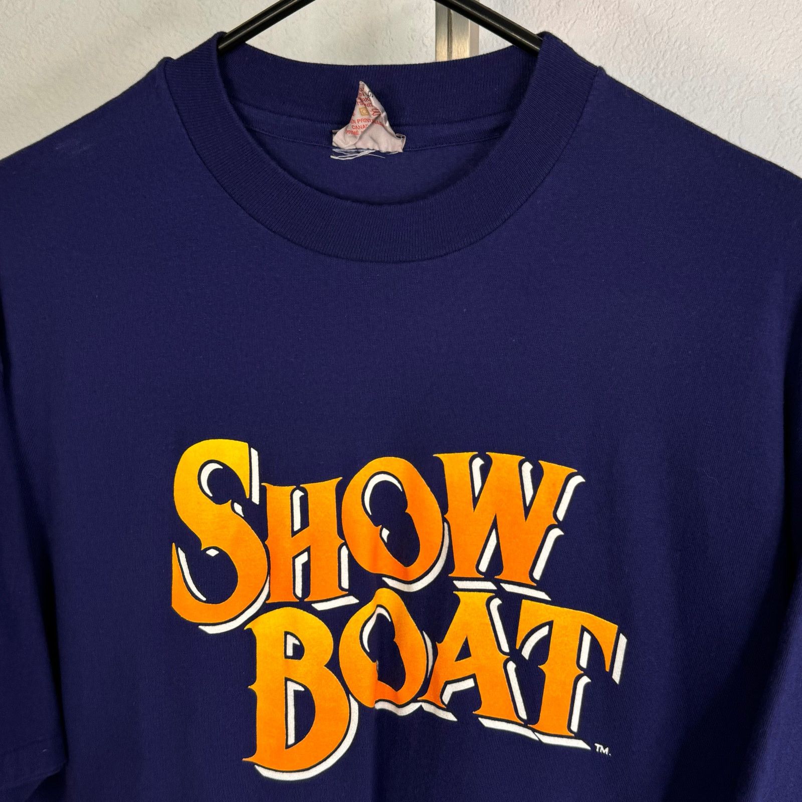 Vintage Vintage Show Boat T-Shirt Musical Movie Promo Blue Size US XL / EU 56 / 4 - 3 Thumbnail