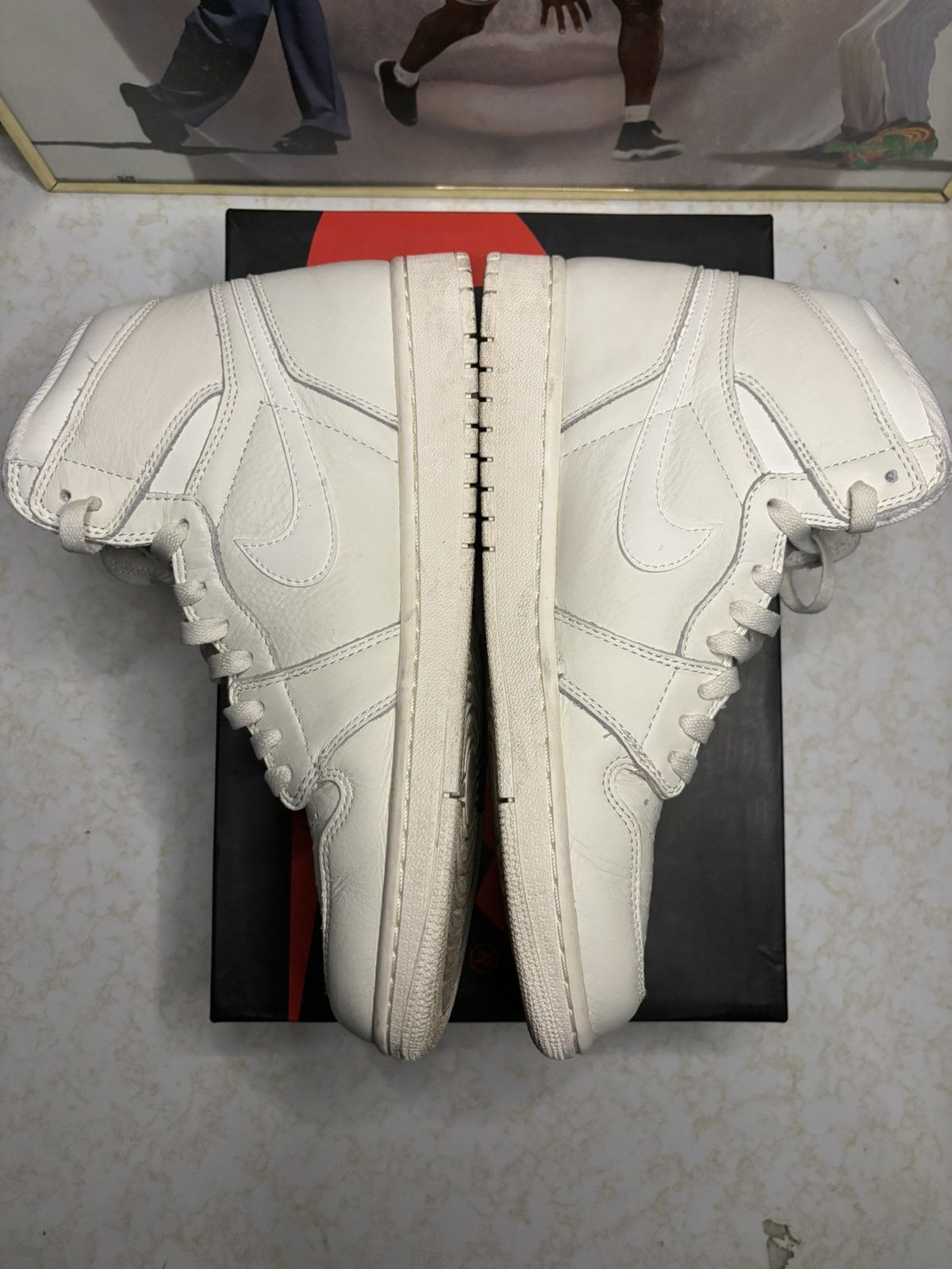 Jordan Brand Air Jordan 1 Retro High OG Sail 2017 Size US 10 / EU 43 - 3 Thumbnail