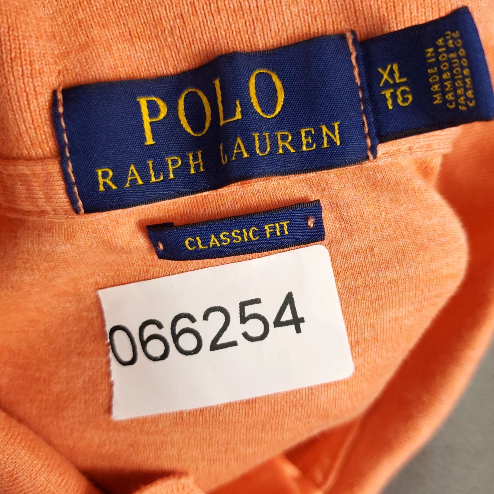 Ralph Lauren Ralph Lauren Polo Shirt Mens XL Orange Short Sleeve Classic Fit Pony Casual Size US XL / EU 56 / 4 - 8 Thumbnail