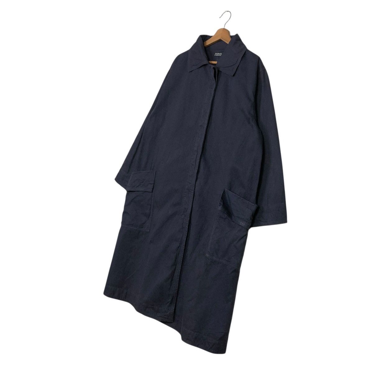 Japanese Brand 🔥RICH BLACK VTG LONG JACKET YACCOMARICARD ISSEY MIYAKE Size US L / EU 52-54 / 3 - 2 Thumbnail