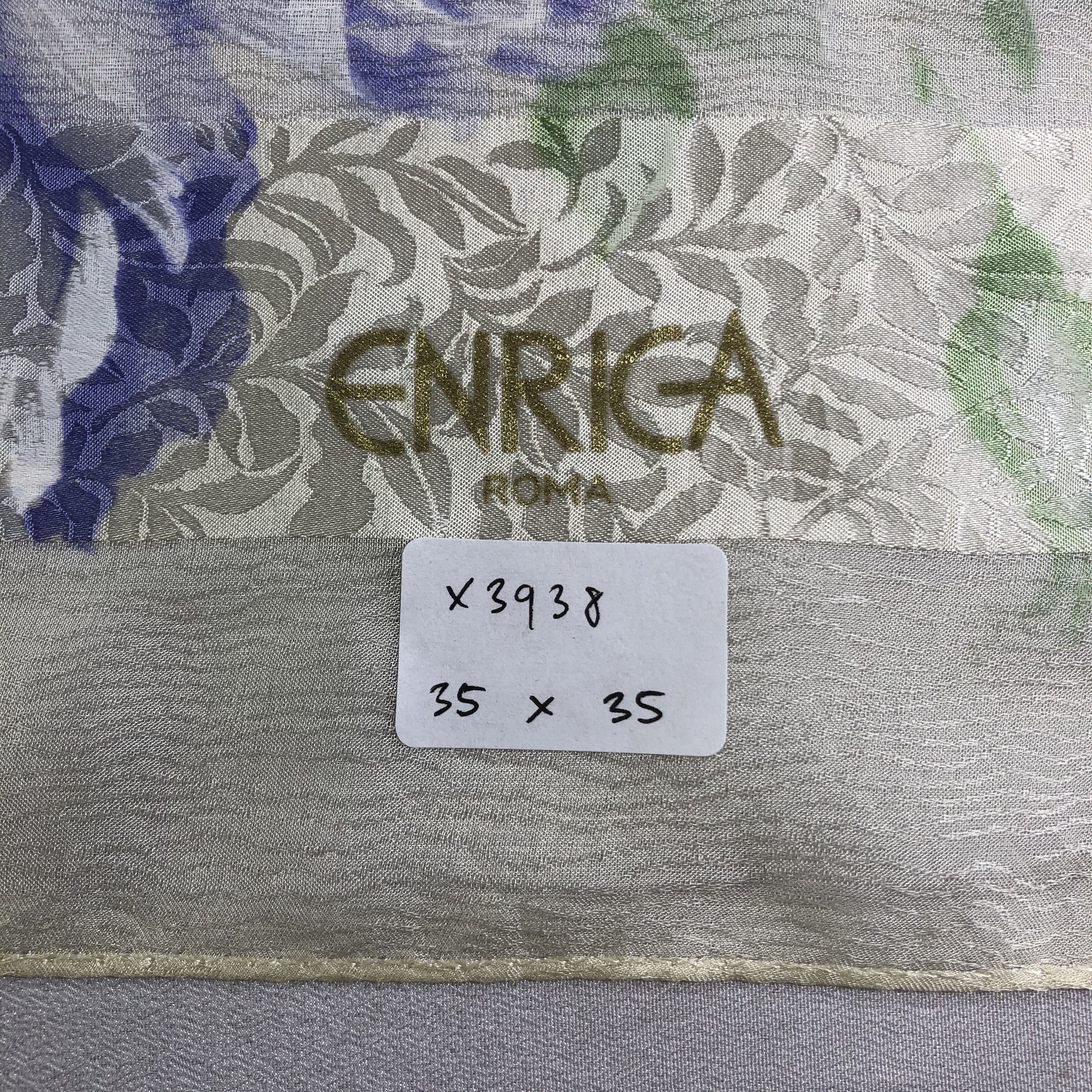 Vintage Vintage Enriga Silk Scarf Size ONE SIZE - 6 Thumbnail