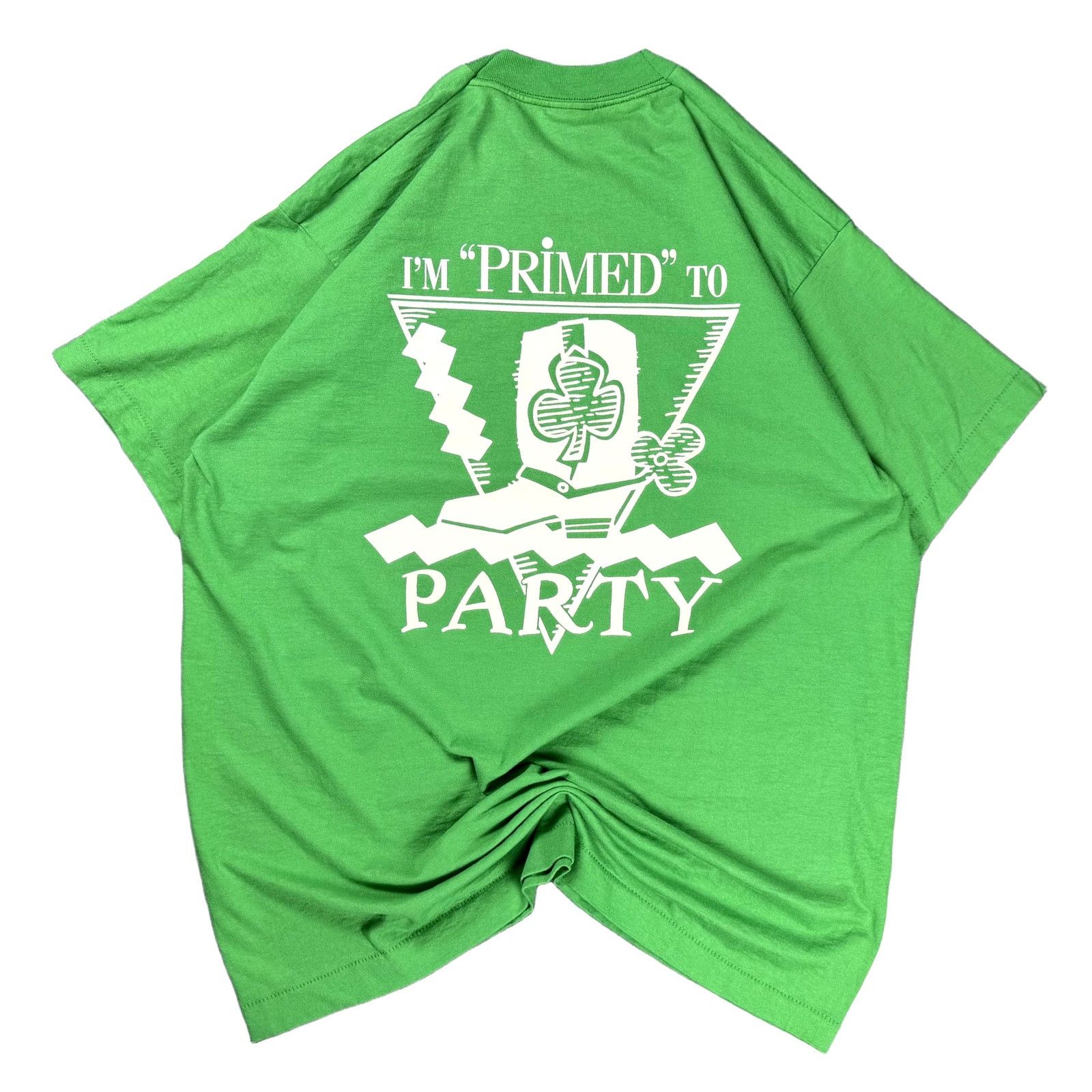 Fruit Of The Loom Vintage St. Patrick's Day 1995 Tee XL Single Stitch Size US XL / EU 56 / 4 - 1 Thumbnail