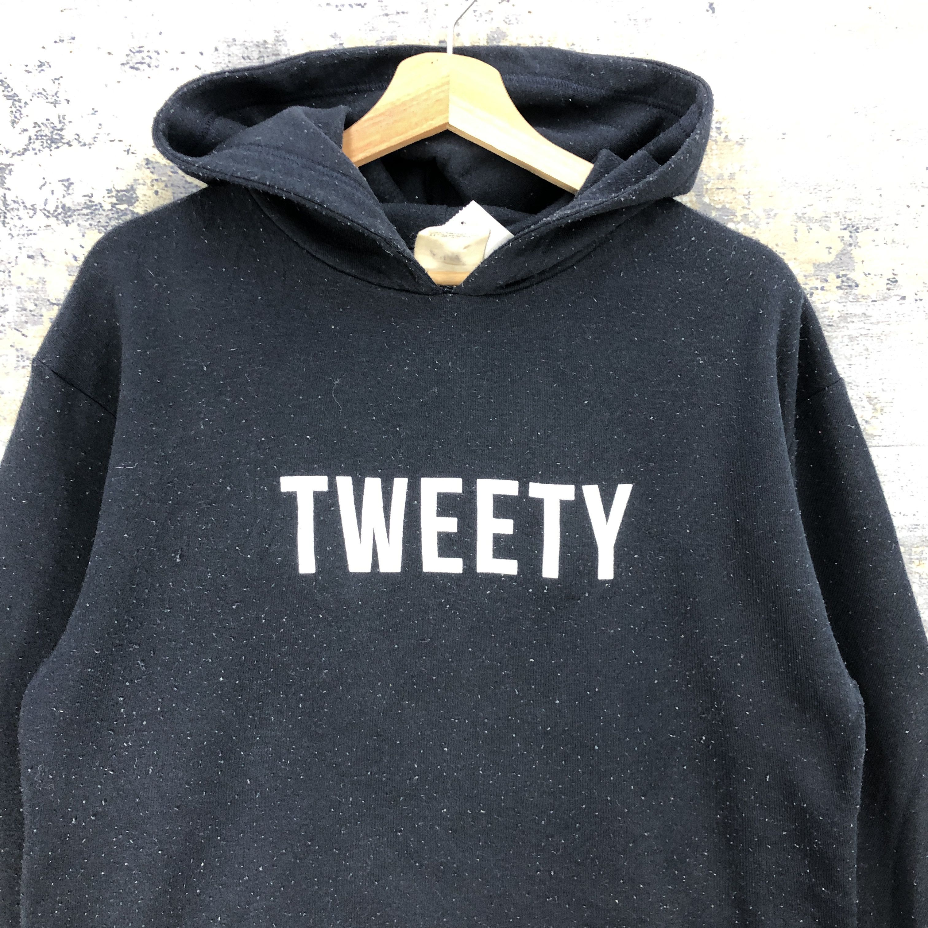 Cartoon Network Y2K Looney Tunes Sweater Hoodie Tweety Sweatshirt Hooded Size US L / EU 52-54 / 3 - 3 Thumbnail