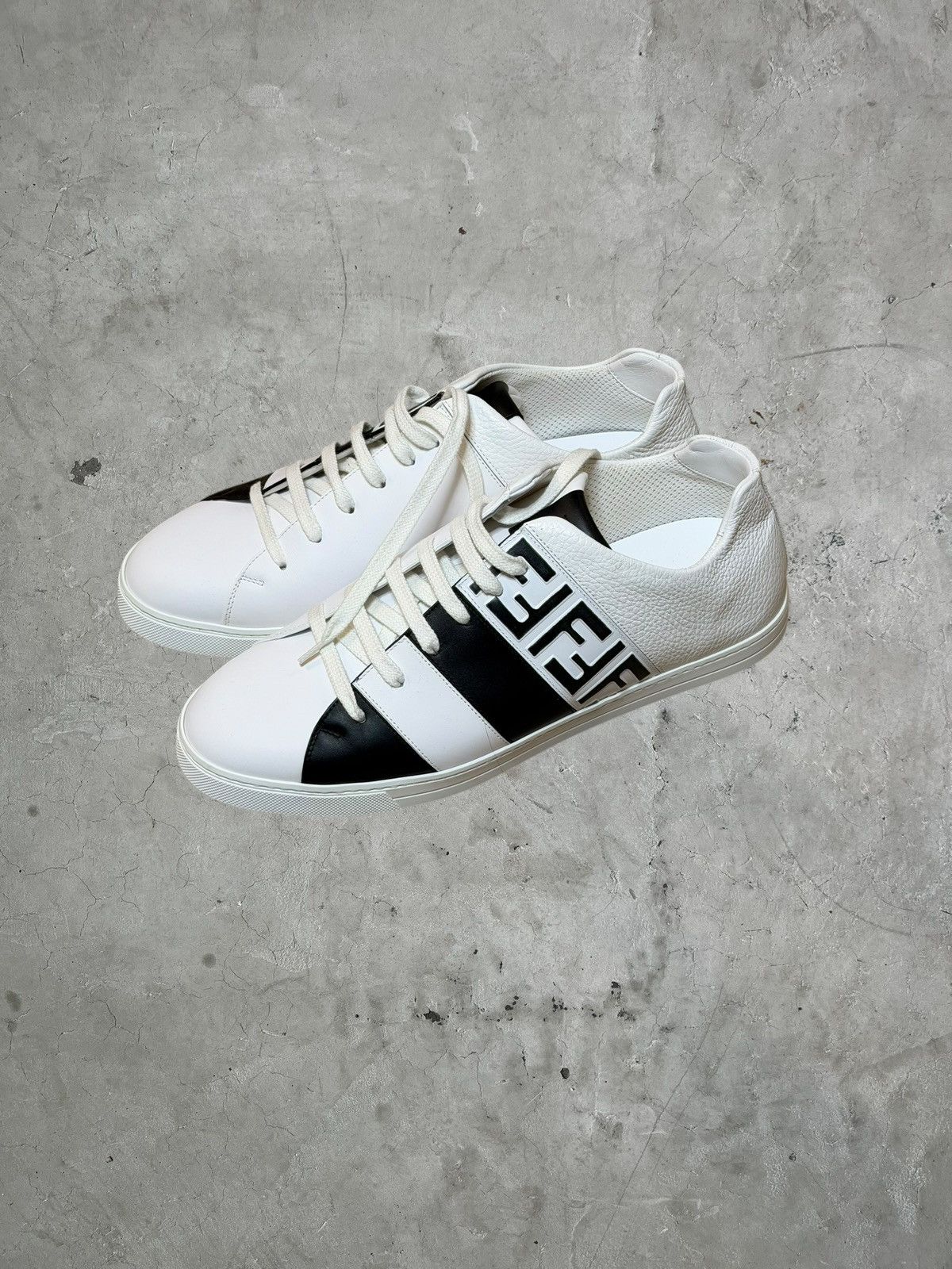 Fendi Fendi Leather Sneakers Size US 11 / EU 44 - 1 Thumbnail
