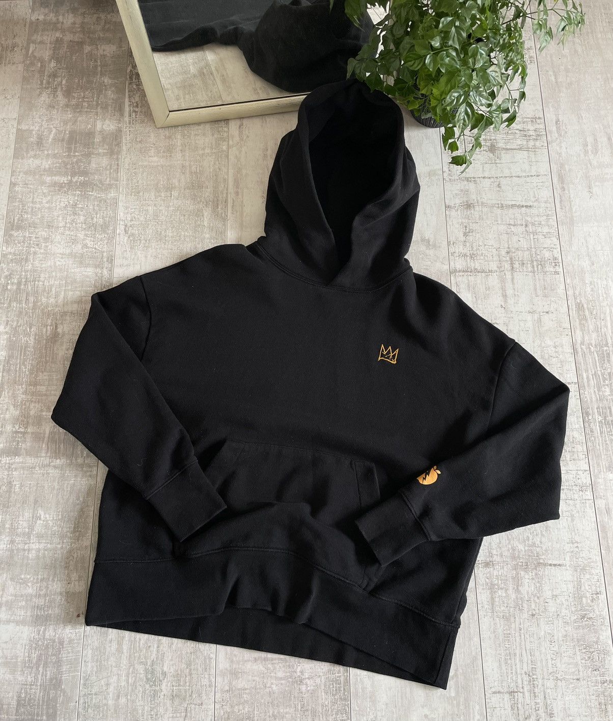 Jean-Michel Basquiat Jean Michel Basquiat x Rome Pays Off Skull Art Hoodie RARE Size US S / EU 44-46 / 1 - 2 Thumbnail