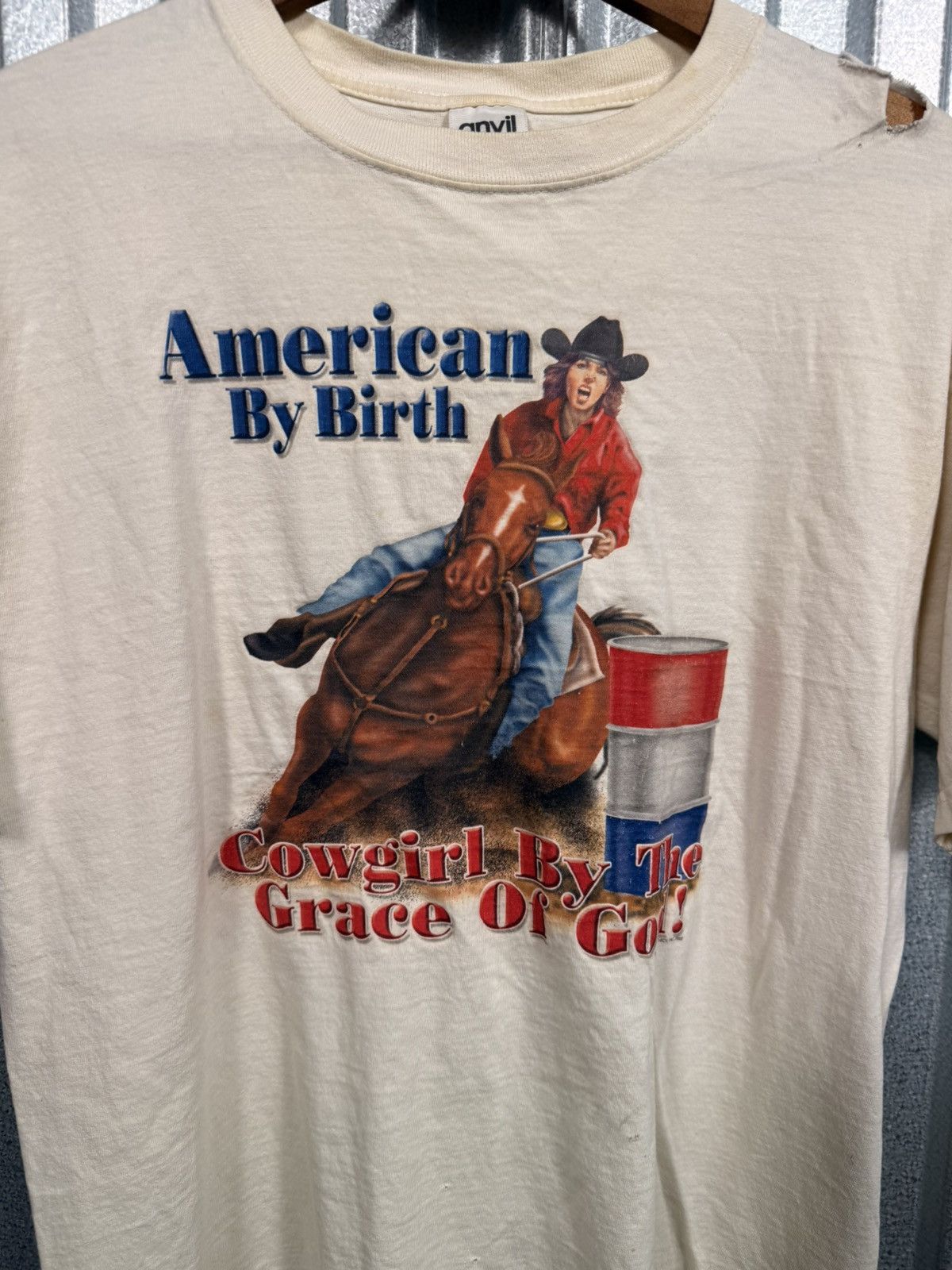 Other Vintage Distressed Western American Cow Girl Tee shirt Size US M / EU 48-50 / 2 - 2 Thumbnail