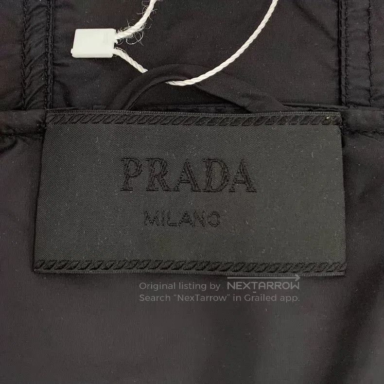 Prada Prada Black badge hooded zipper long-sleeved jacket Size US M / EU 48-50 / 2 - 6 Thumbnail