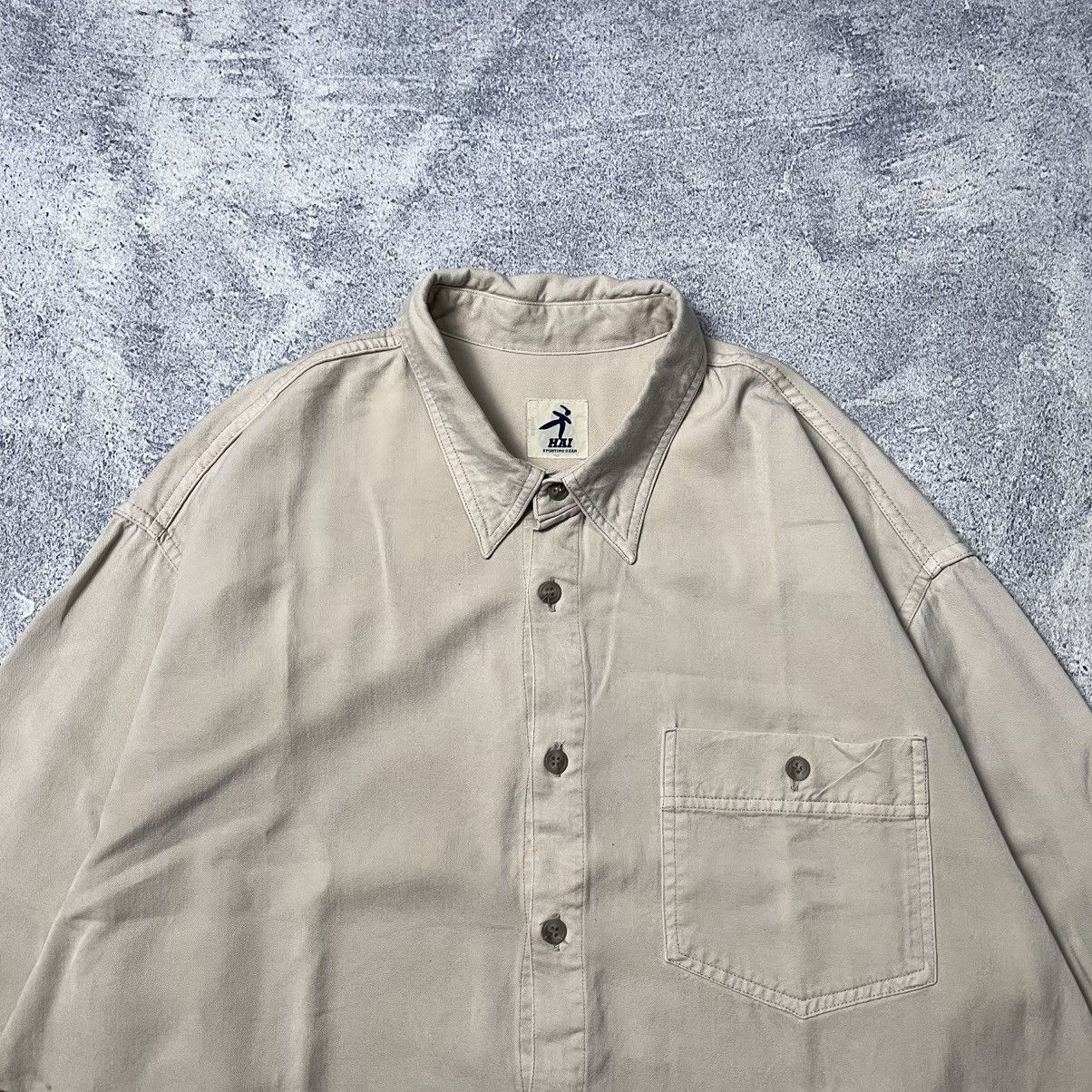Issey Miyake Hai Sporting Gear Button Up Shirt Size US XL / EU 56 / 4 - 5 Thumbnail