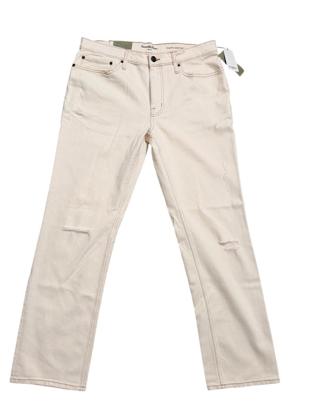 Other Goodfellow & Co Distressed Straight-Leg Denim Jeans 36 x 32 Size US 36 / EU 52 - 1 Thumbnail