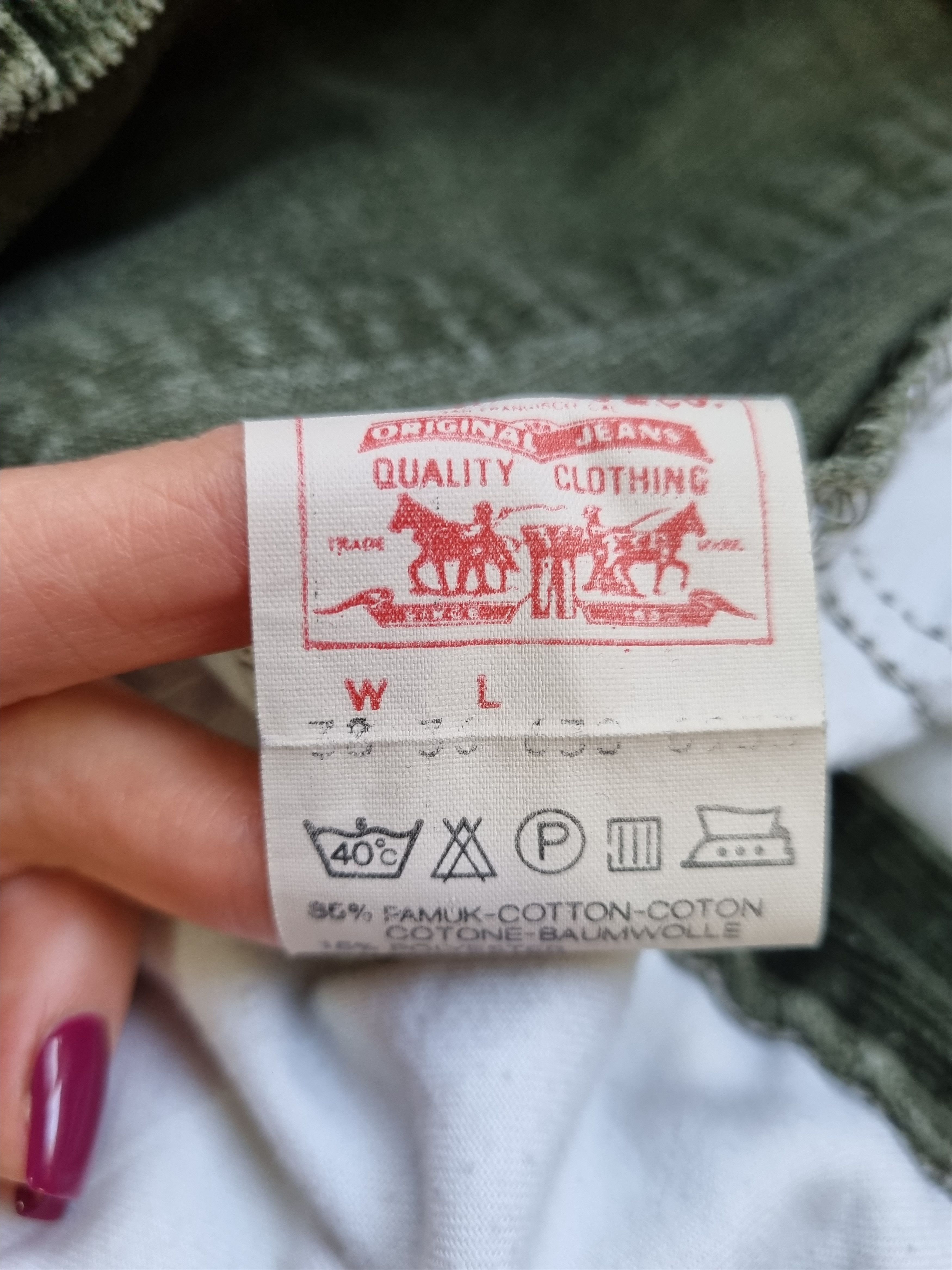 Levi's × Levi's Vintage Clothing 90s Levi's Corduroy Pants Size US 38 / EU 54 - 15 Thumbnail