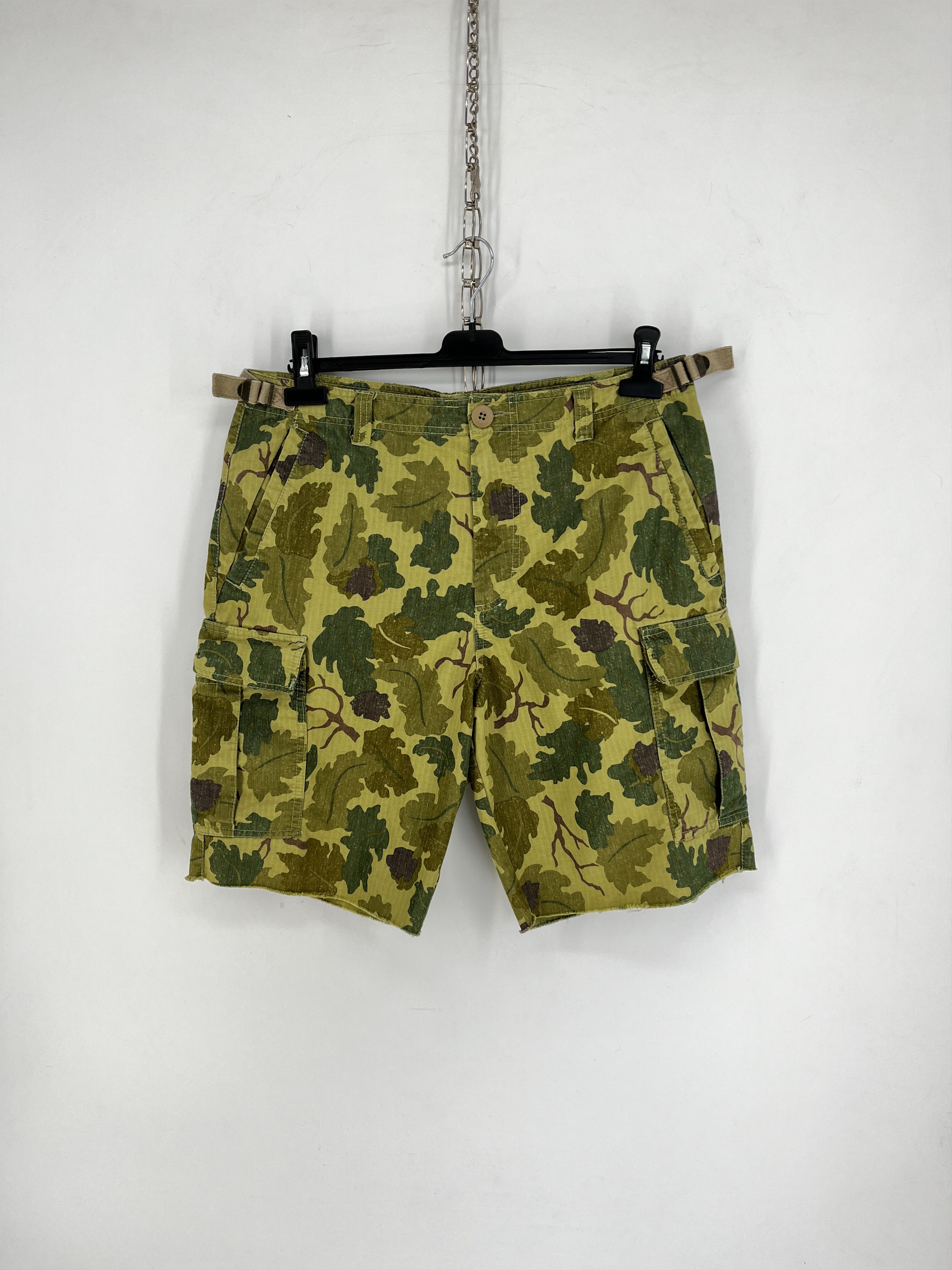 Nike NIKE 6.0 Mens Cargo Shorts Green Camouflage Size 32 Size US 32 / EU 48 - 1 Thumbnail