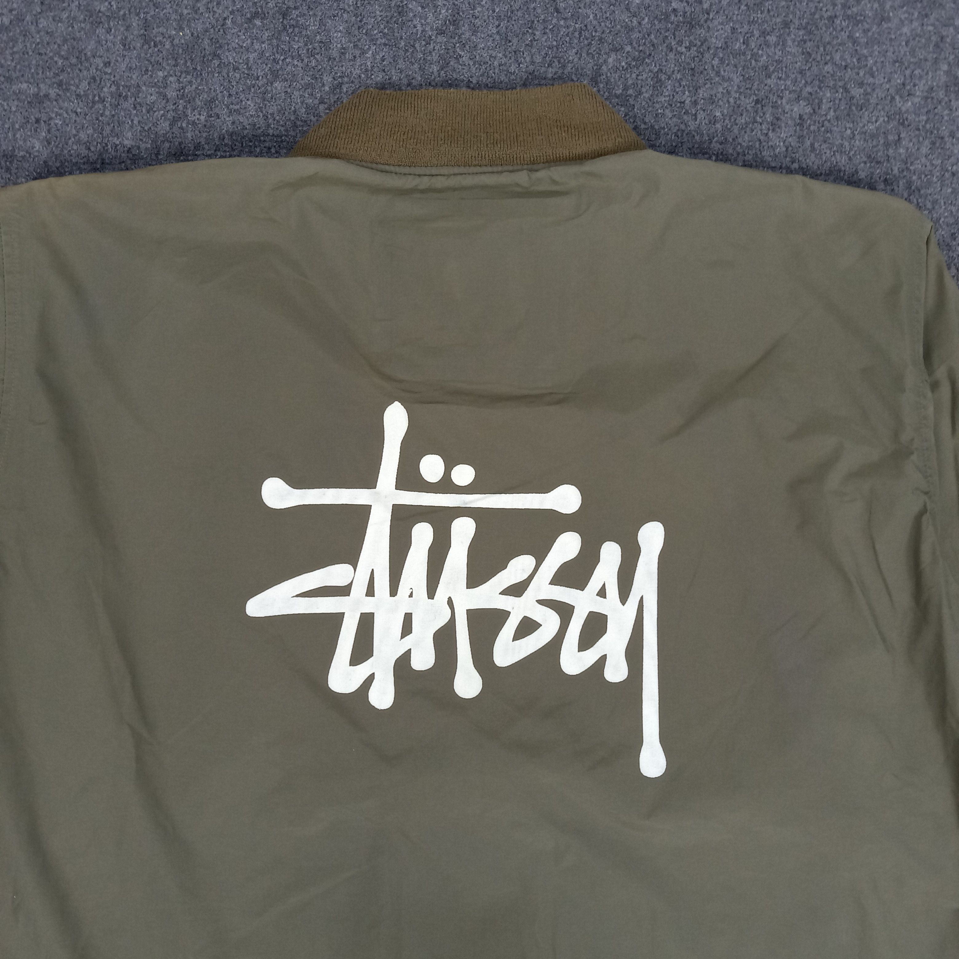 Stussy × Vintage Stussy American Military Style Streetwear Jacket Size US XXL / EU 58 / 5 - 2 Thumbnail