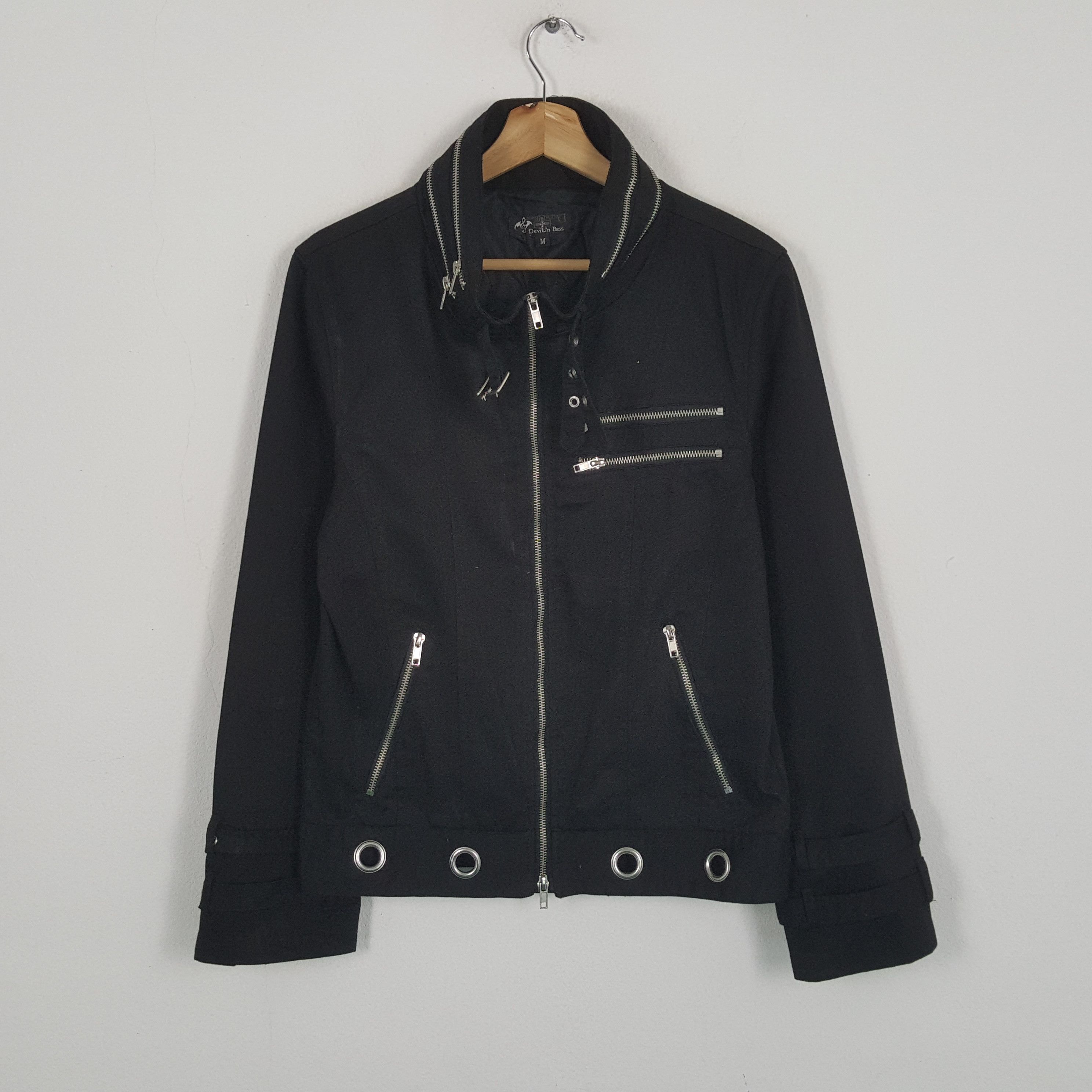 Vintage Vintage SKULLS Japanese Brand Punk Style Jacket Size US XS / EU 42 / 0 - 3 Thumbnail