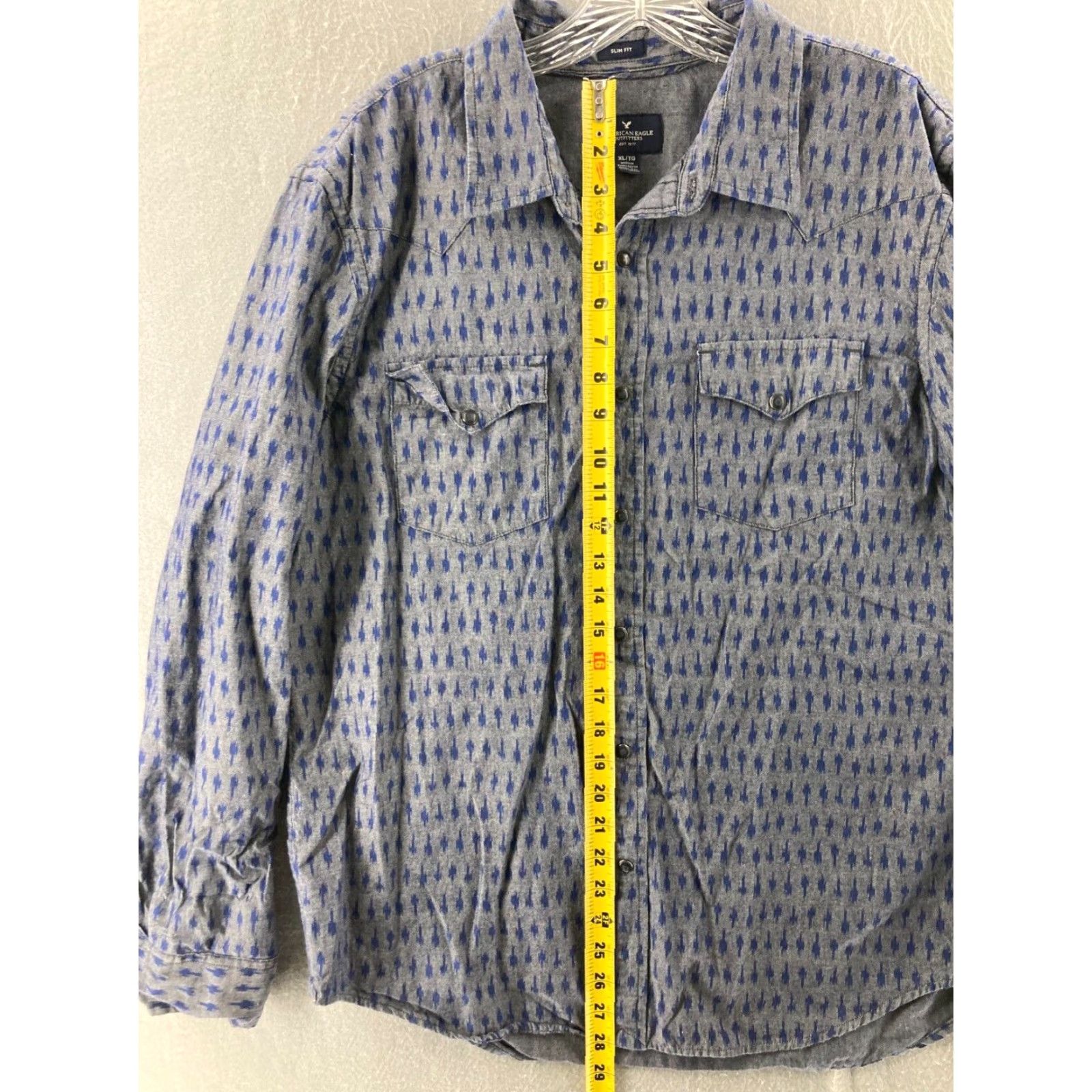 American Eagle Outfitters American Eagle Outfitters Shirt Mens XL Pearl Snap Western Size US XL / EU 56 / 4 - 3 Thumbnail