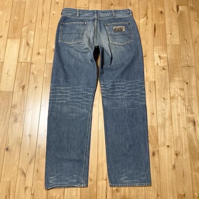 Bape BAPE TWIN STA Denim Pants a bathing ape star NIGO ★size XXL Size US 38 / EU 54 - 4 Thumbnail