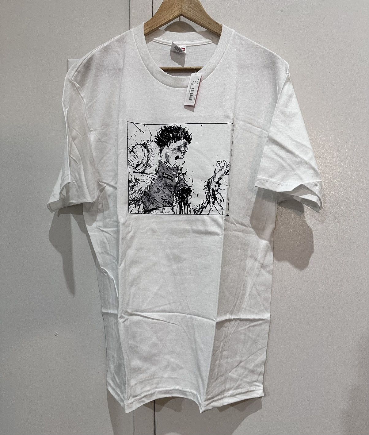 Supreme Akira Arm tee WHITE Large [NEW]