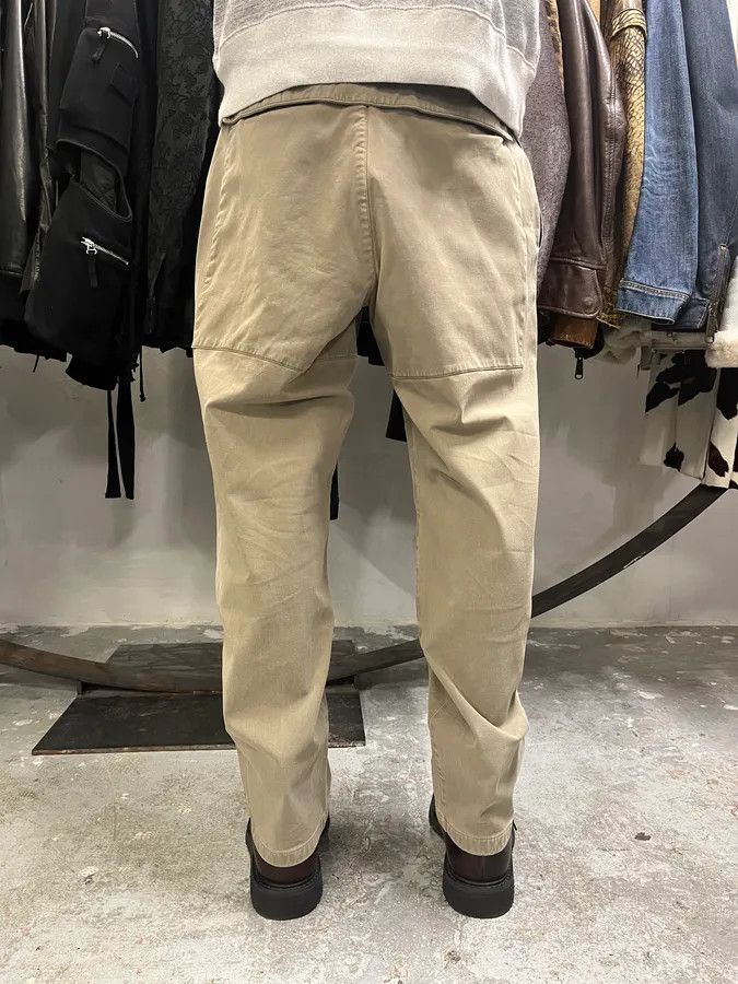 Prada × Vintage 2000s Prada Linea Rossa Beige Pants Size US 33 - 4 Thumbnail