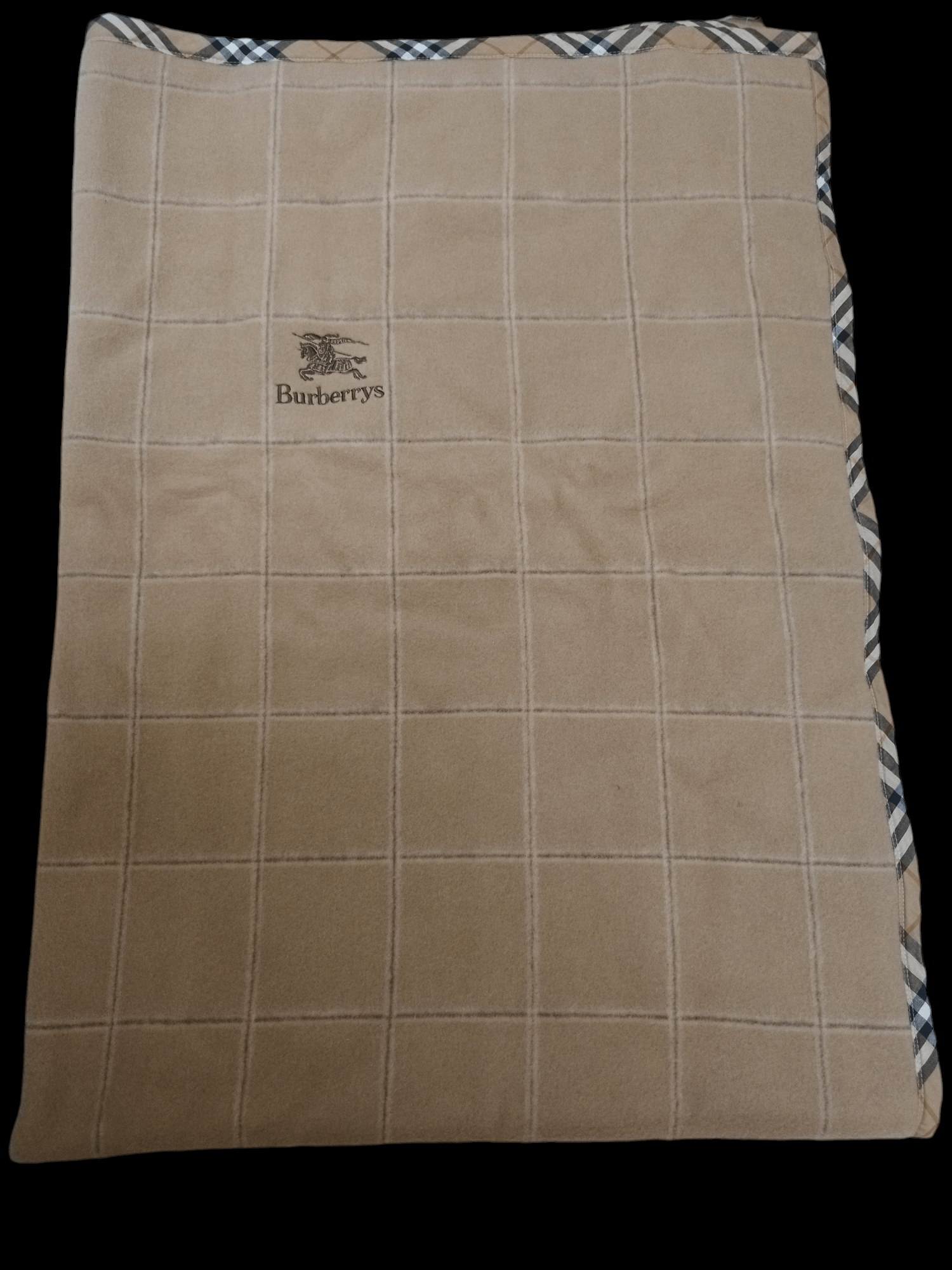 Burberry × Vintage Burberry Blanket Wool Size ONE SIZE - 3 Thumbnail