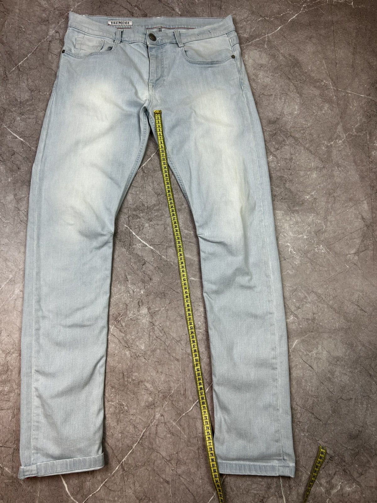 Dirk Bikkembergs Dirk Bikkembergs Biker Jeans Denim Pants Size US 33 - 16 Thumbnail