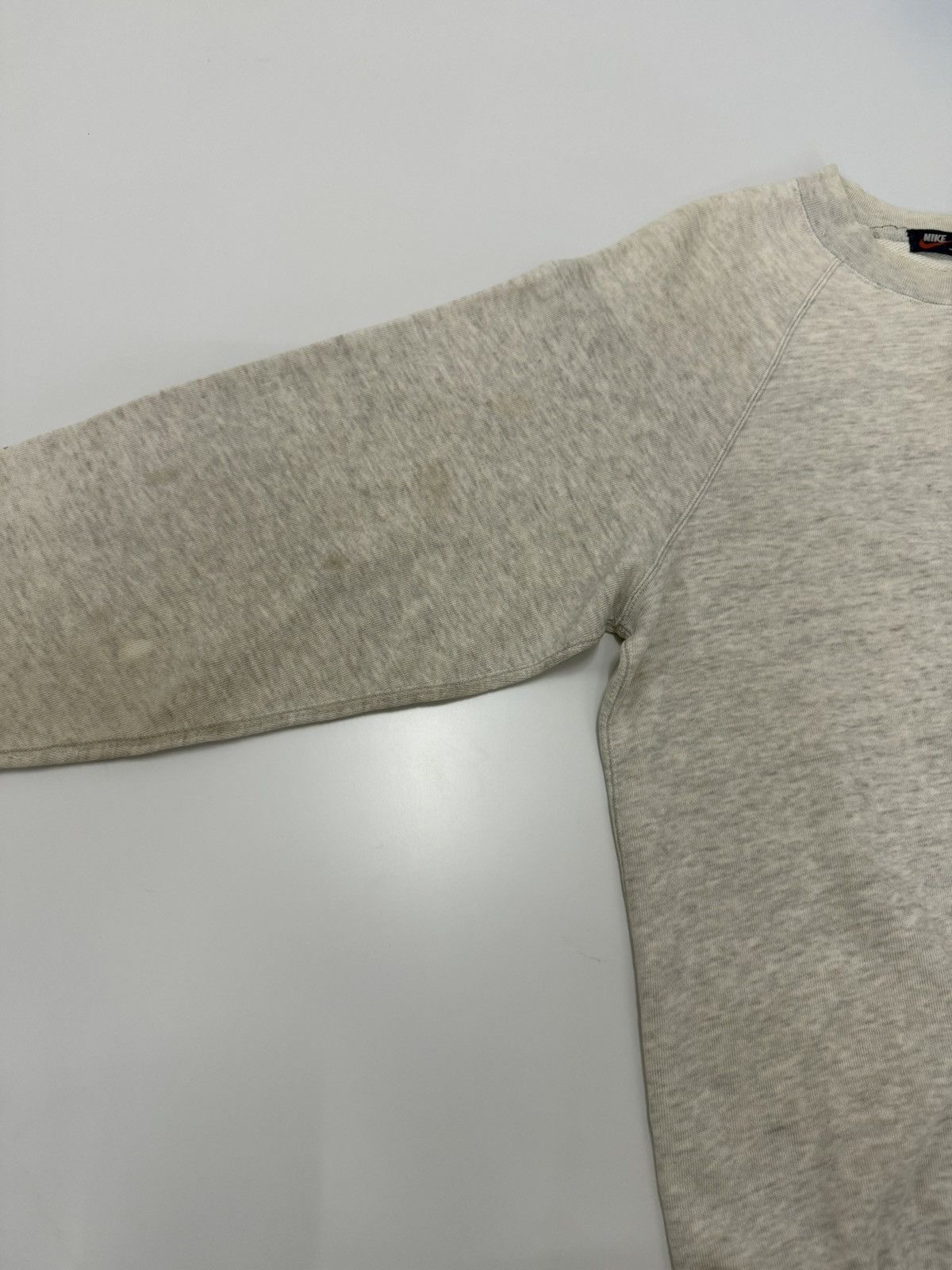 Nike 🔥 Japan 90s Nike Distressed Streetwear Sweat Embroided Logo Size US L / EU 52-54 / 3 - 9 Thumbnail