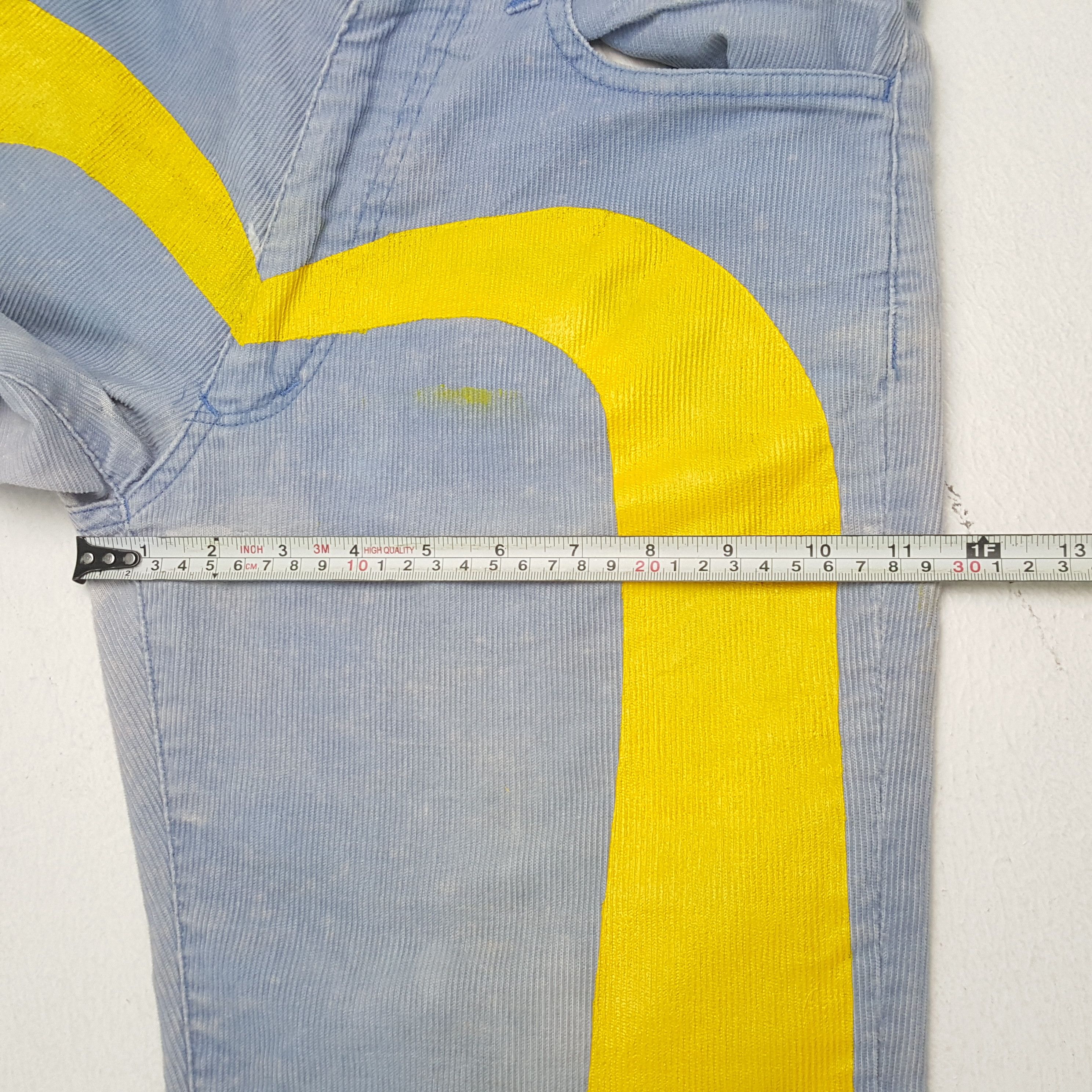 Japanese Brand × Vintage EVISU Japanese Brand Custom Daicock Style Velvet Jeans Size US 28 / EU 44 - 9 Thumbnail
