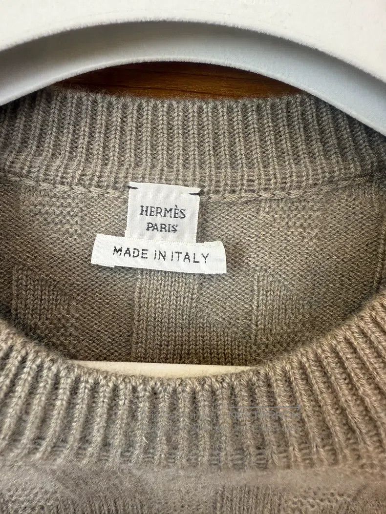 Hermes Hermes Elephant Grey Wool Knit Sweater, Size 42, 100% Pure Size S / US 4 / IT 40 - 3 Thumbnail